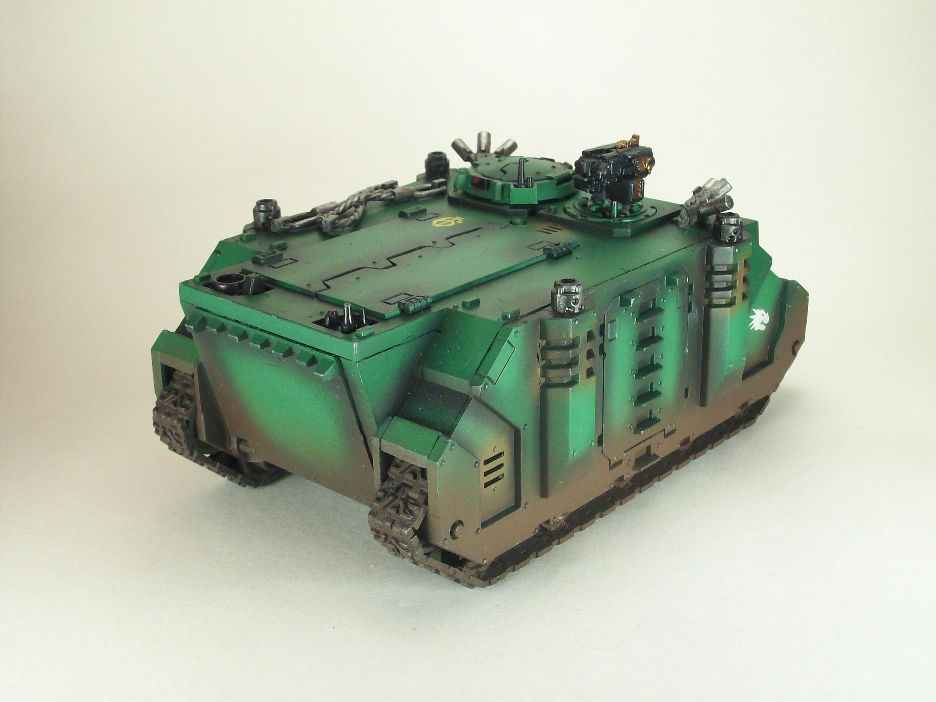 Rhino, Slamander, Space Marines