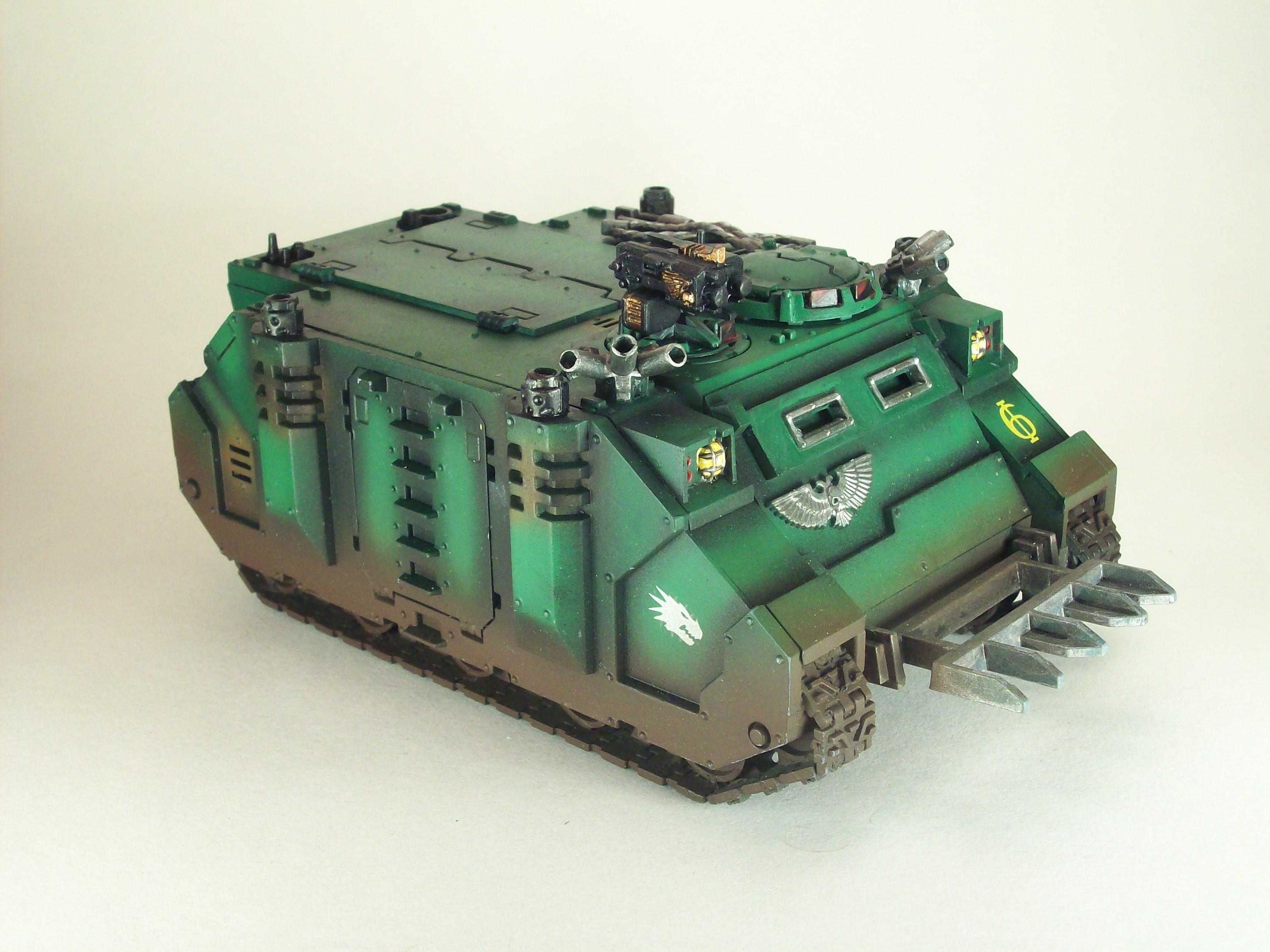 Rhino, Slamander, Space Marines