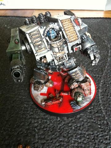 My friend's GK dreadnought on one of our bases