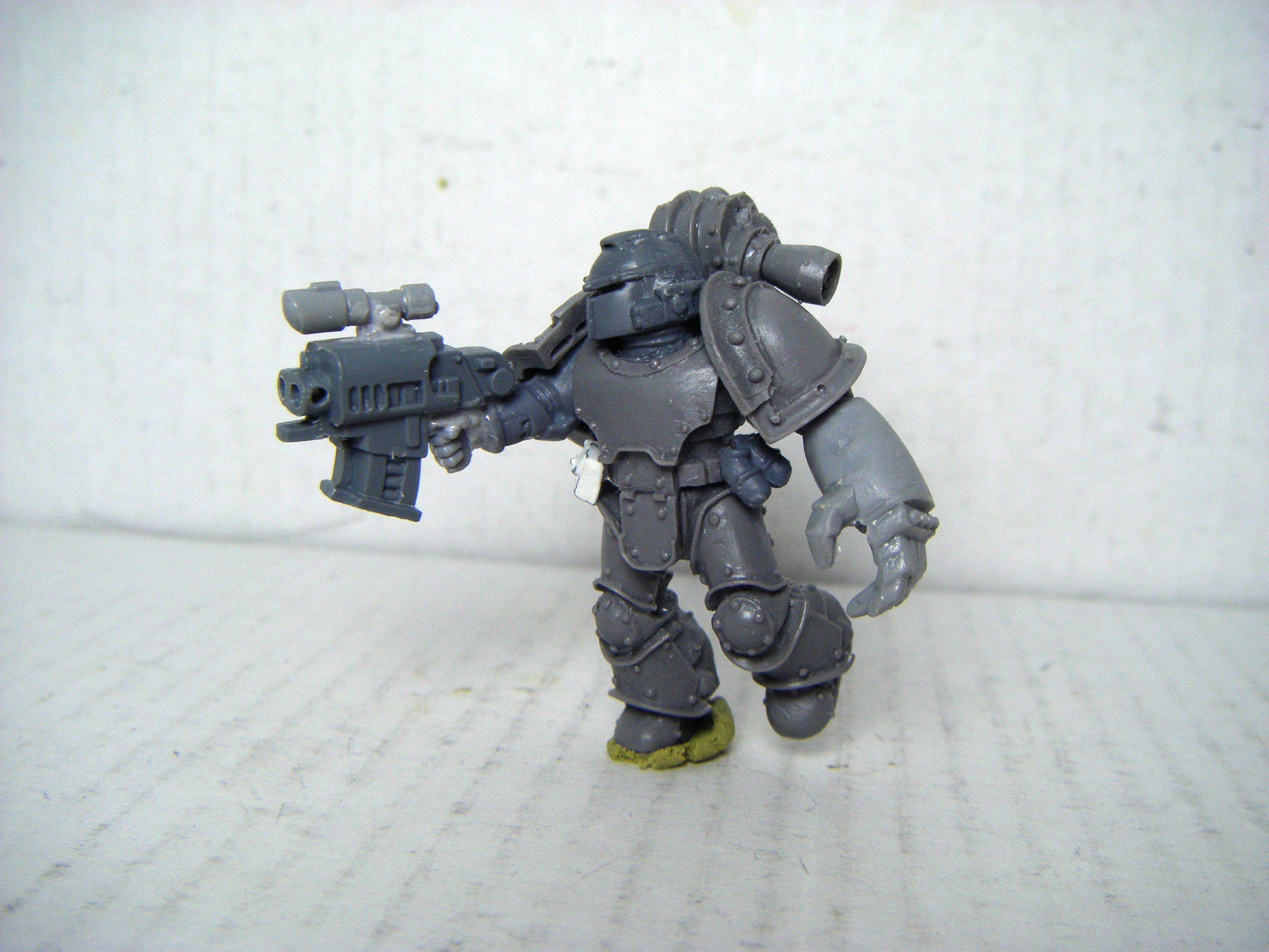Conversion, Space Marines, Unpainted