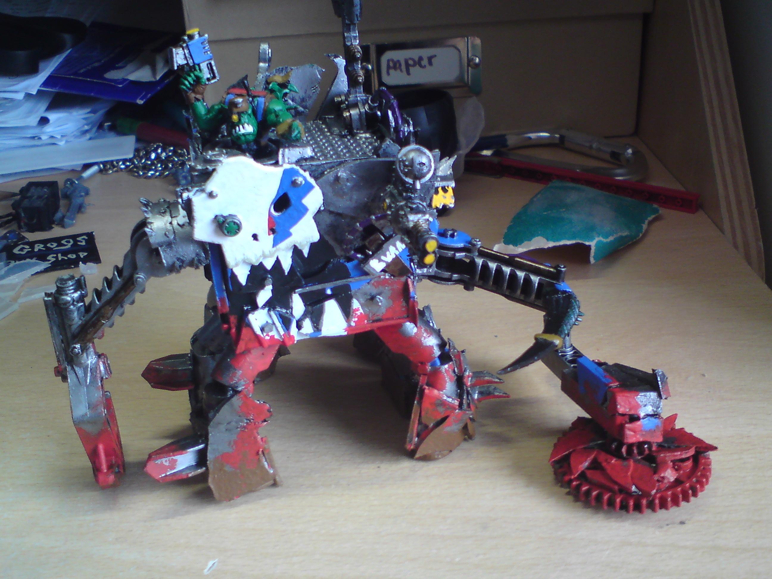Orks, kustom ork dread almost finnished