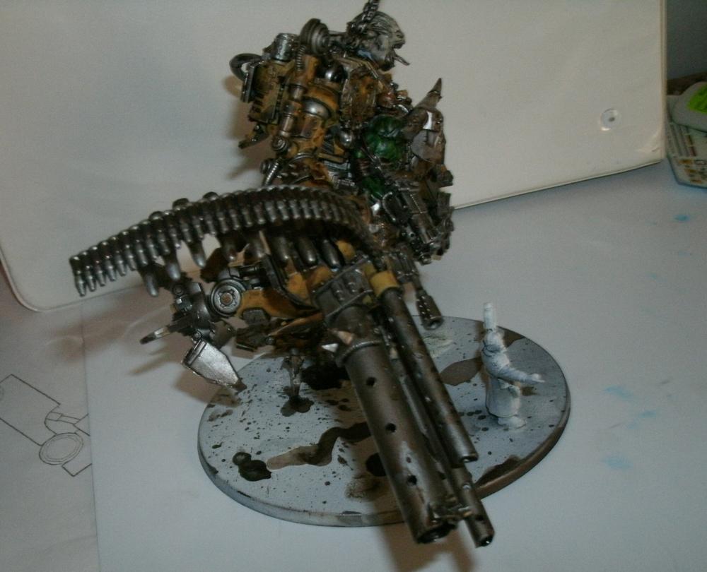 Conversion, Dread Knight, Grey Knights, Looted, Orks