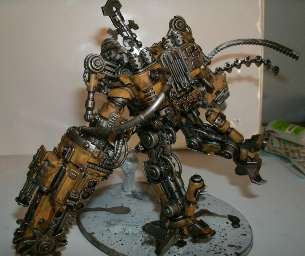 Conversion, Dread Knight, Grey Knights, Looted, Orks