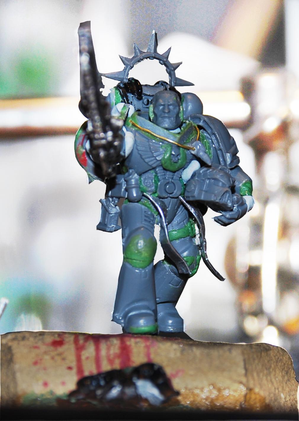 Unpainted model
