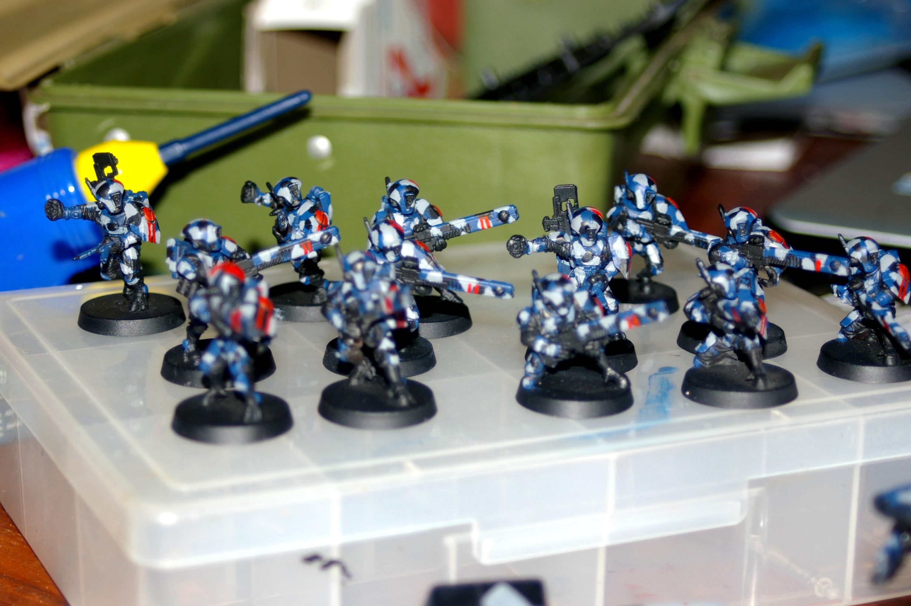 Shas'verlis, Tau, Firewarrior 2nd squad