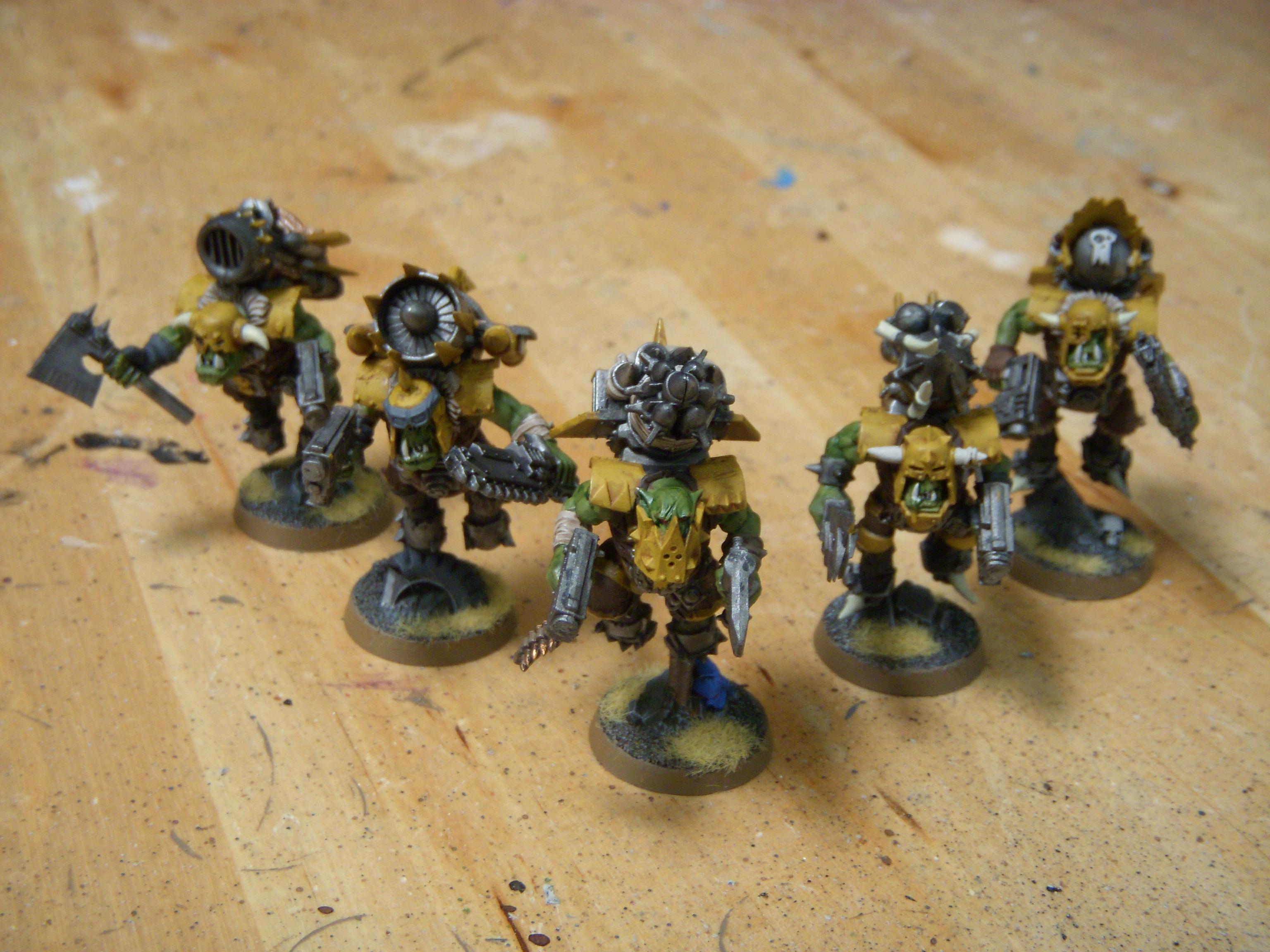 Bad Moon Orks, Imperial Guard Mordian Iron Guard Bad Moon Orks, Mordian Imperial Guard