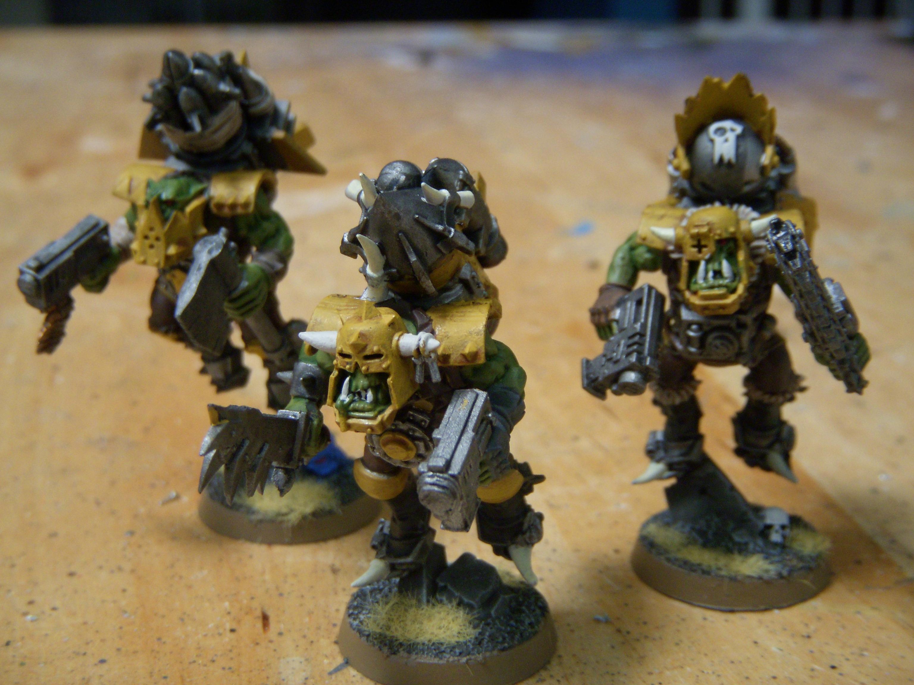 Bad Moon Orks, Imperial Guard Mordian Iron Guard Bad Moon Orks, Mordian Imperial Guard