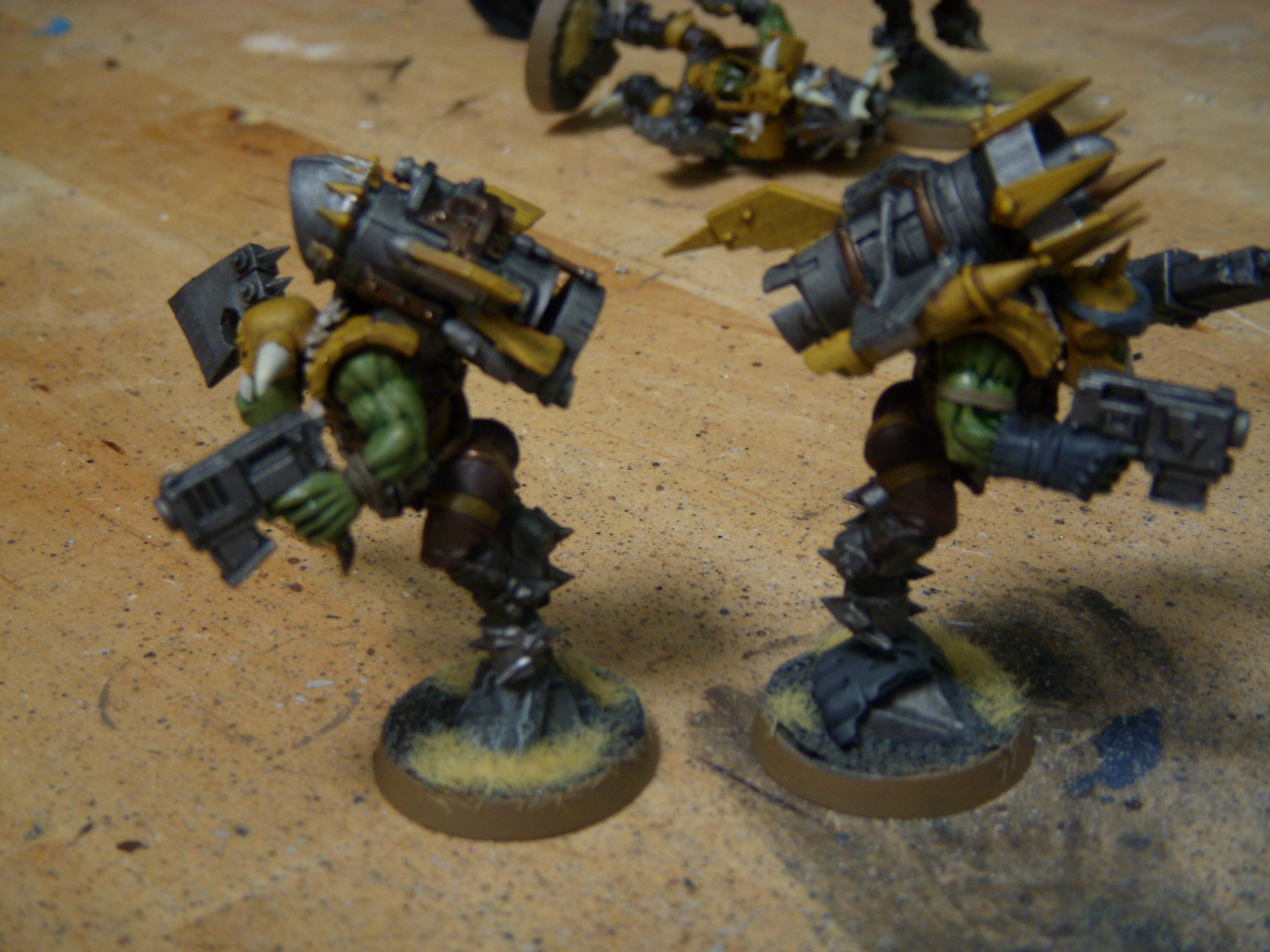 Bad Moon Orks, Imperial Guard Mordian Iron Guard Bad Moon Orks, Mordian Imperial Guard