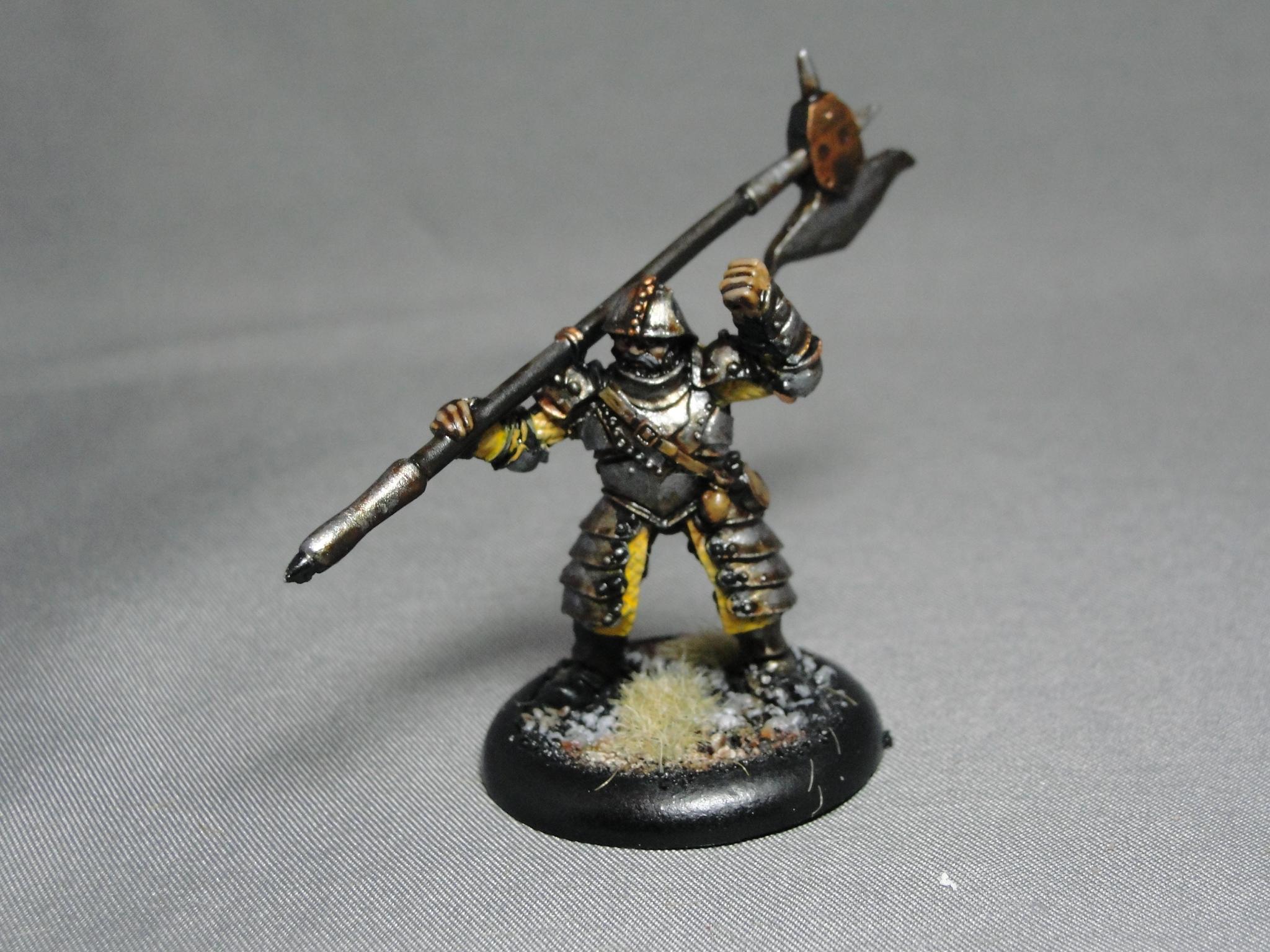 Warmachine, Mercenaries, Steelhead Halberdiers
