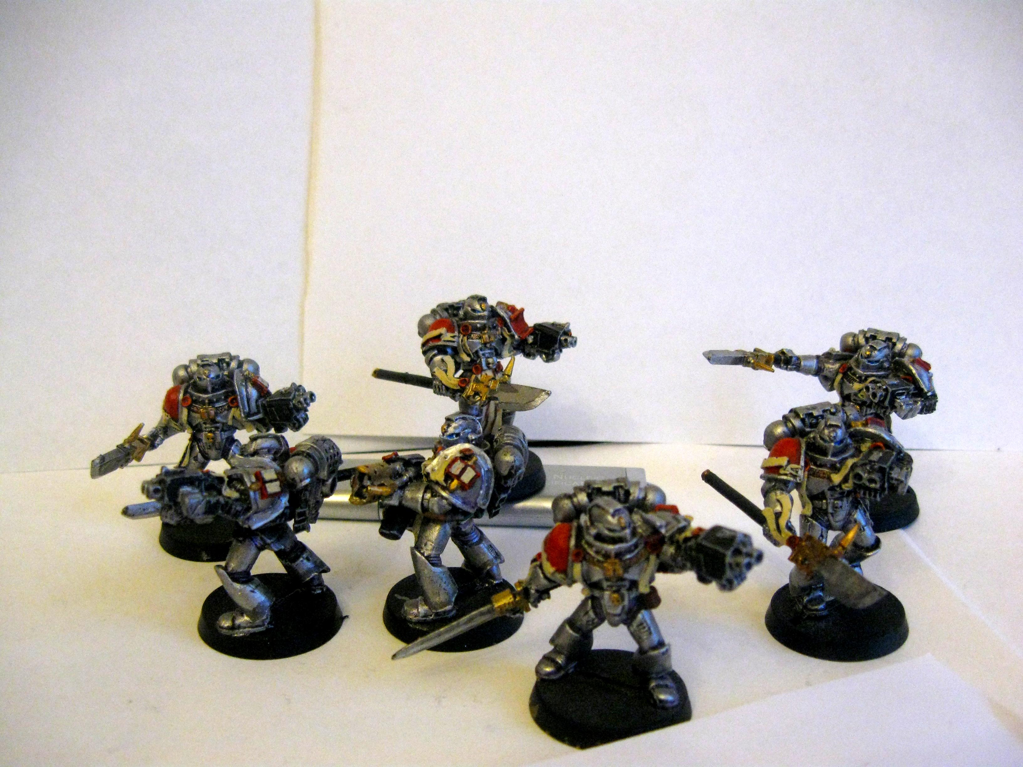 Grey Knights, Metallic, Warhammer 40,000, Work In Progress