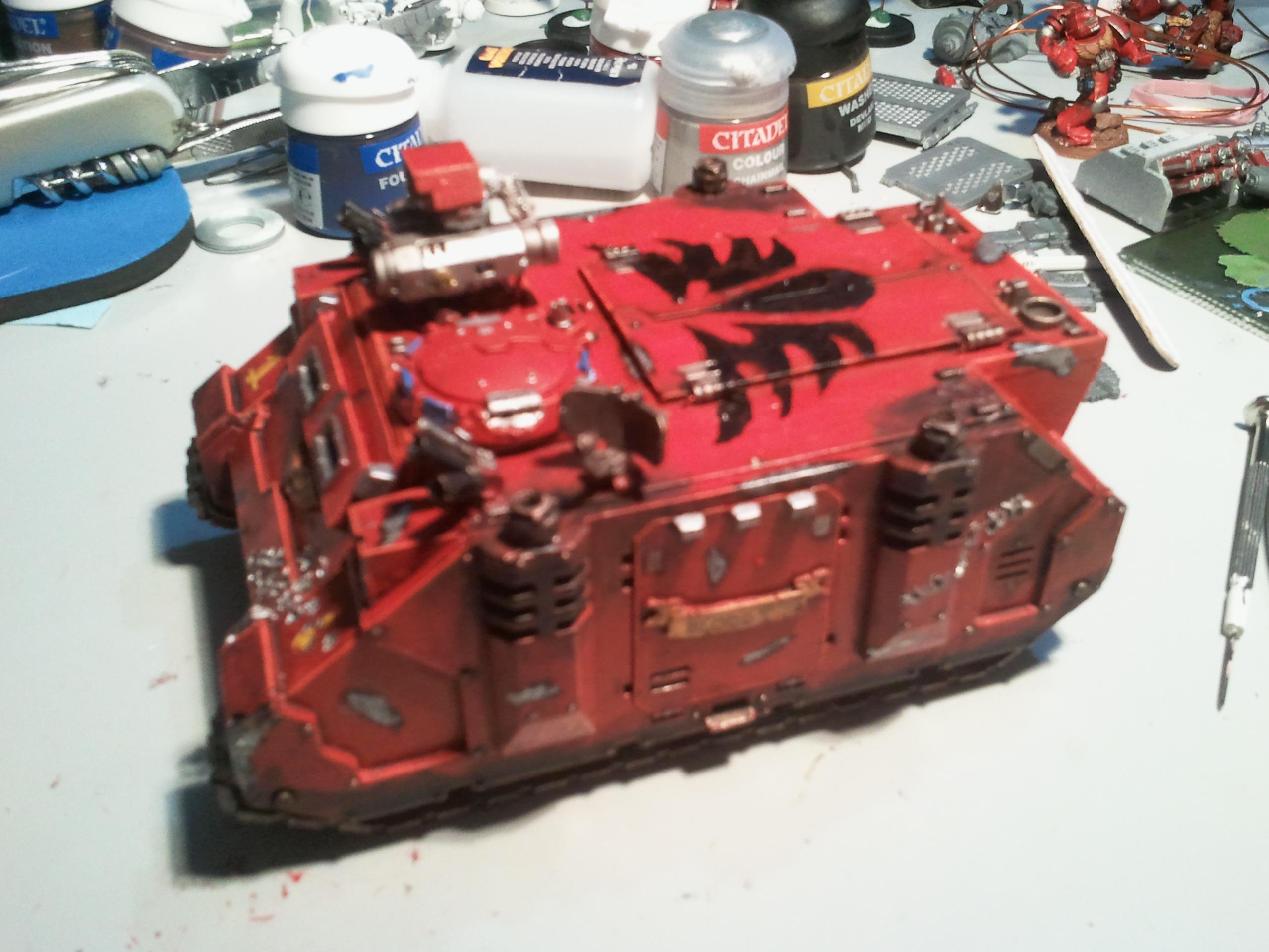 Blood Angels, Rhino, Space Marines, Warhammer 40,000