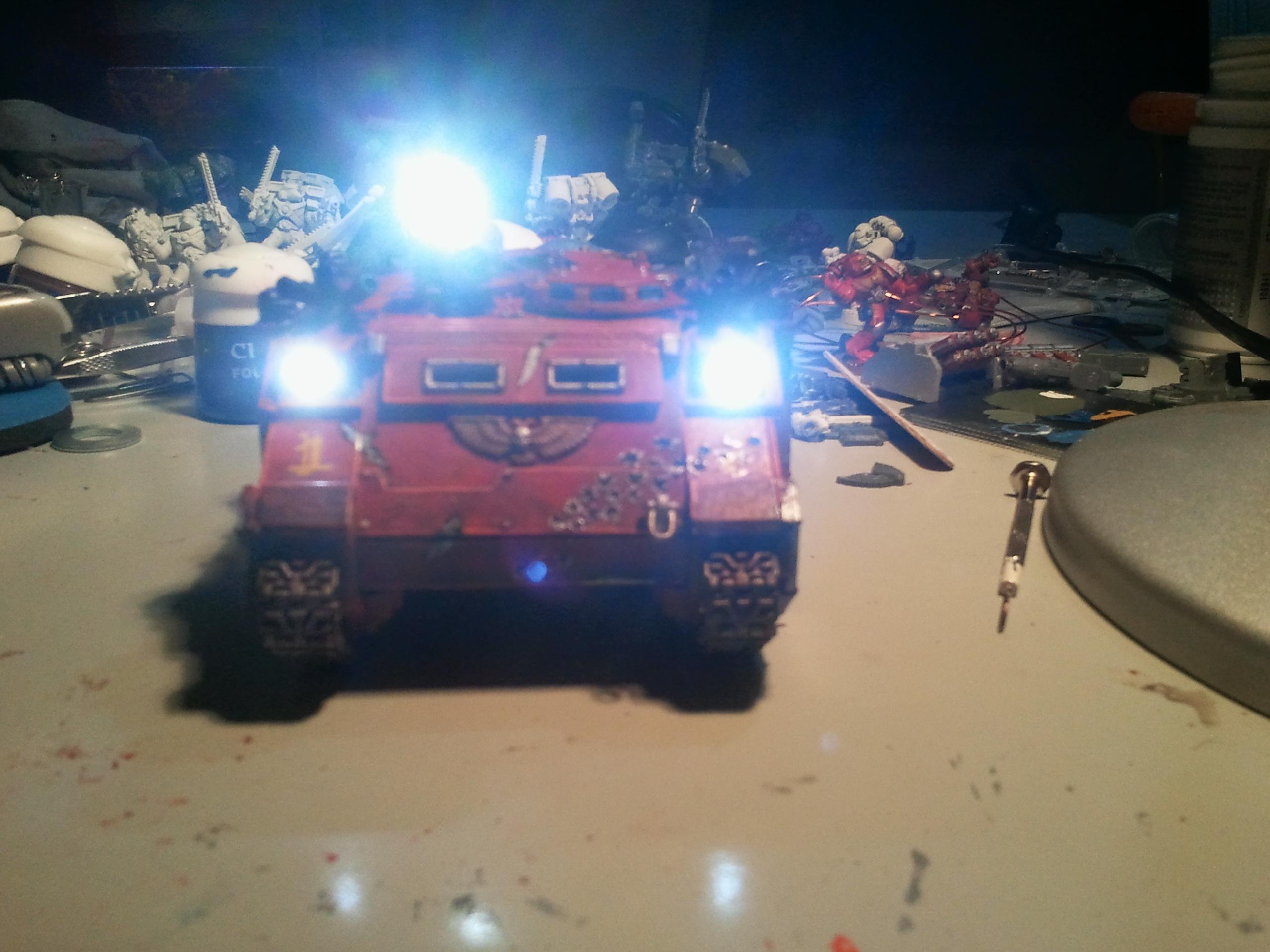 Blood Angels, Rhino, Space Marines, Warhammer 40,000