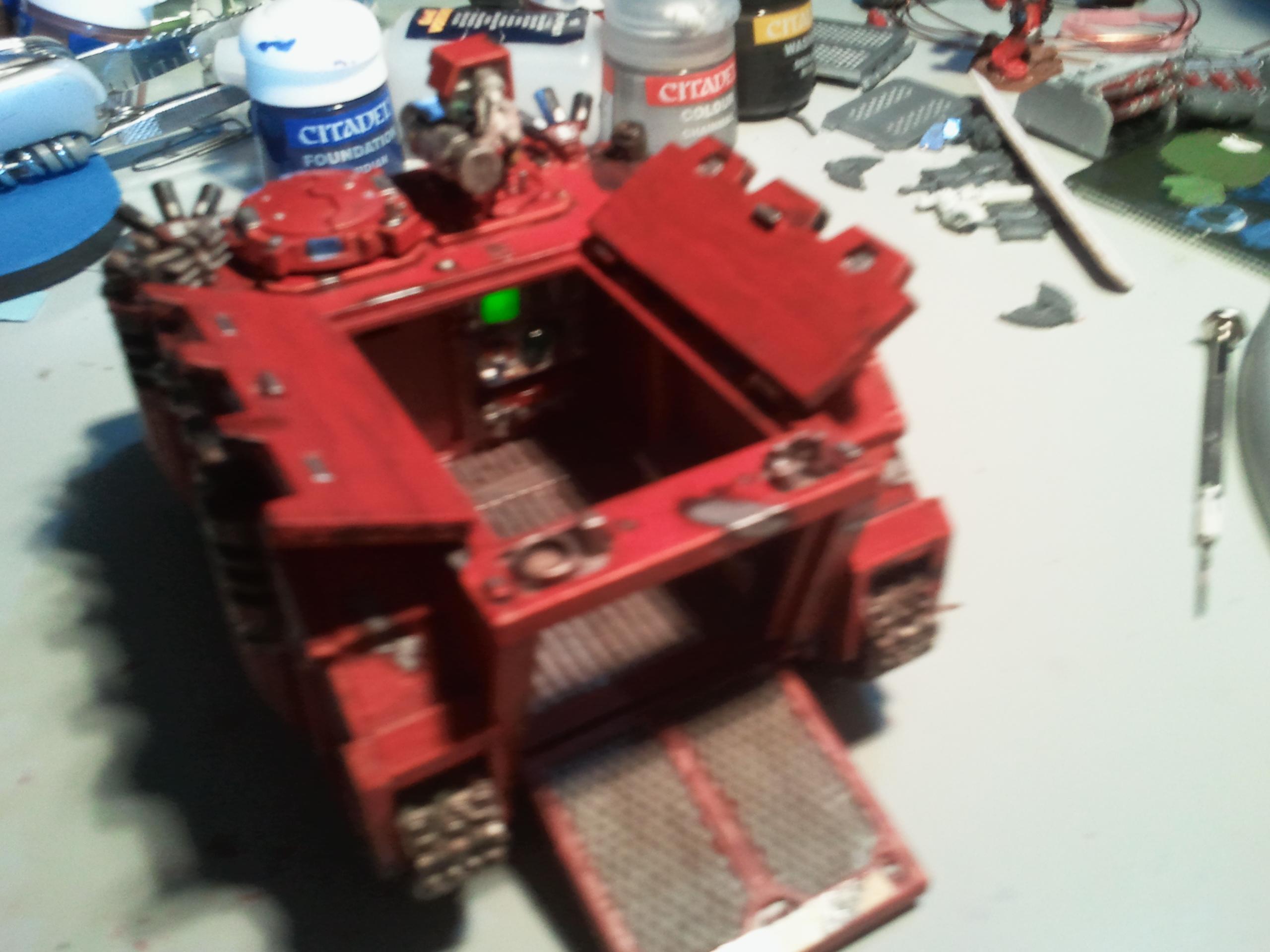 Blood Angels, Rhino, Space Marines, Warhammer 40,000