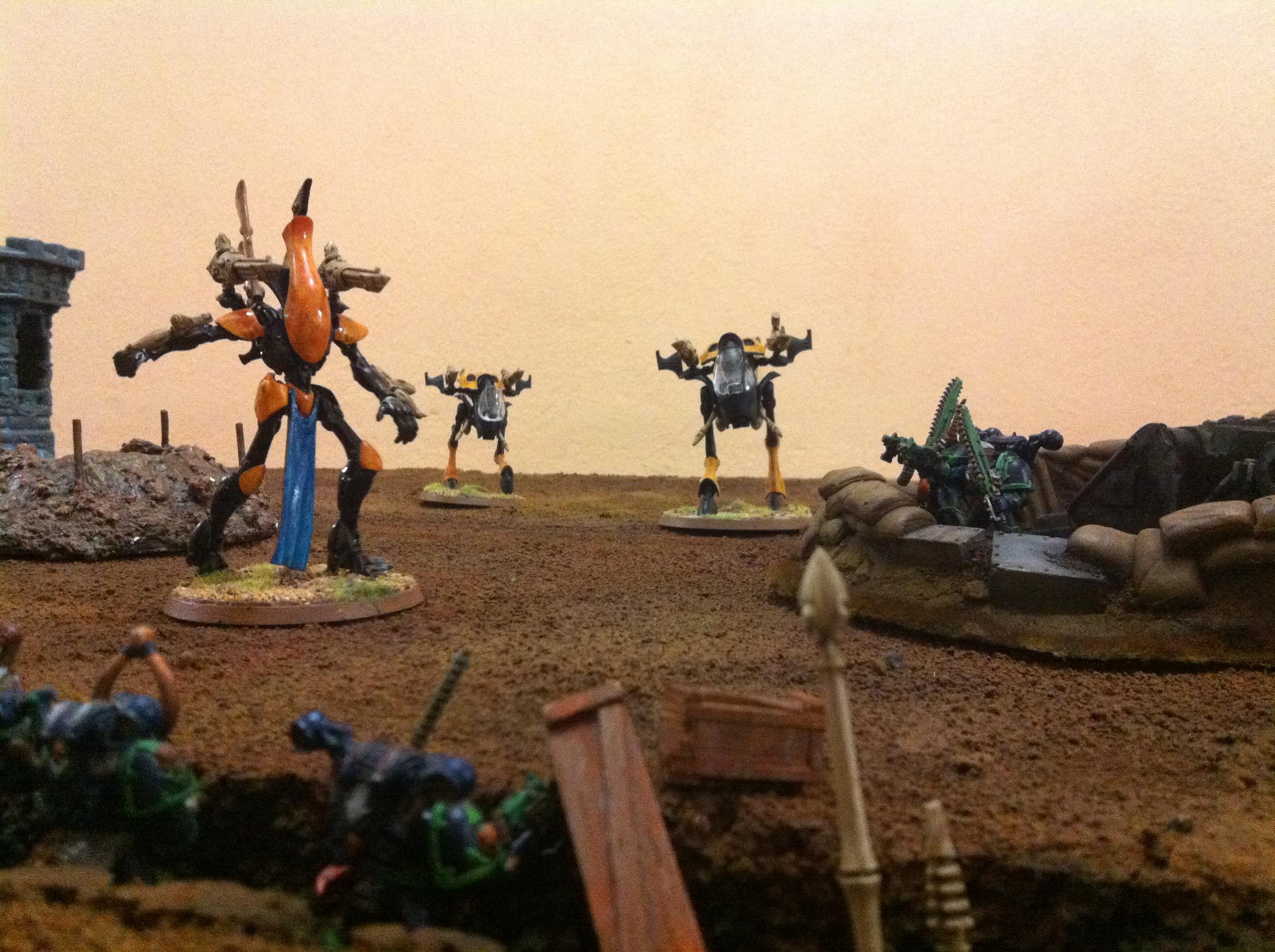 Chaos, Eldar, Modular, Space Marines, War Walker, Wraithlord