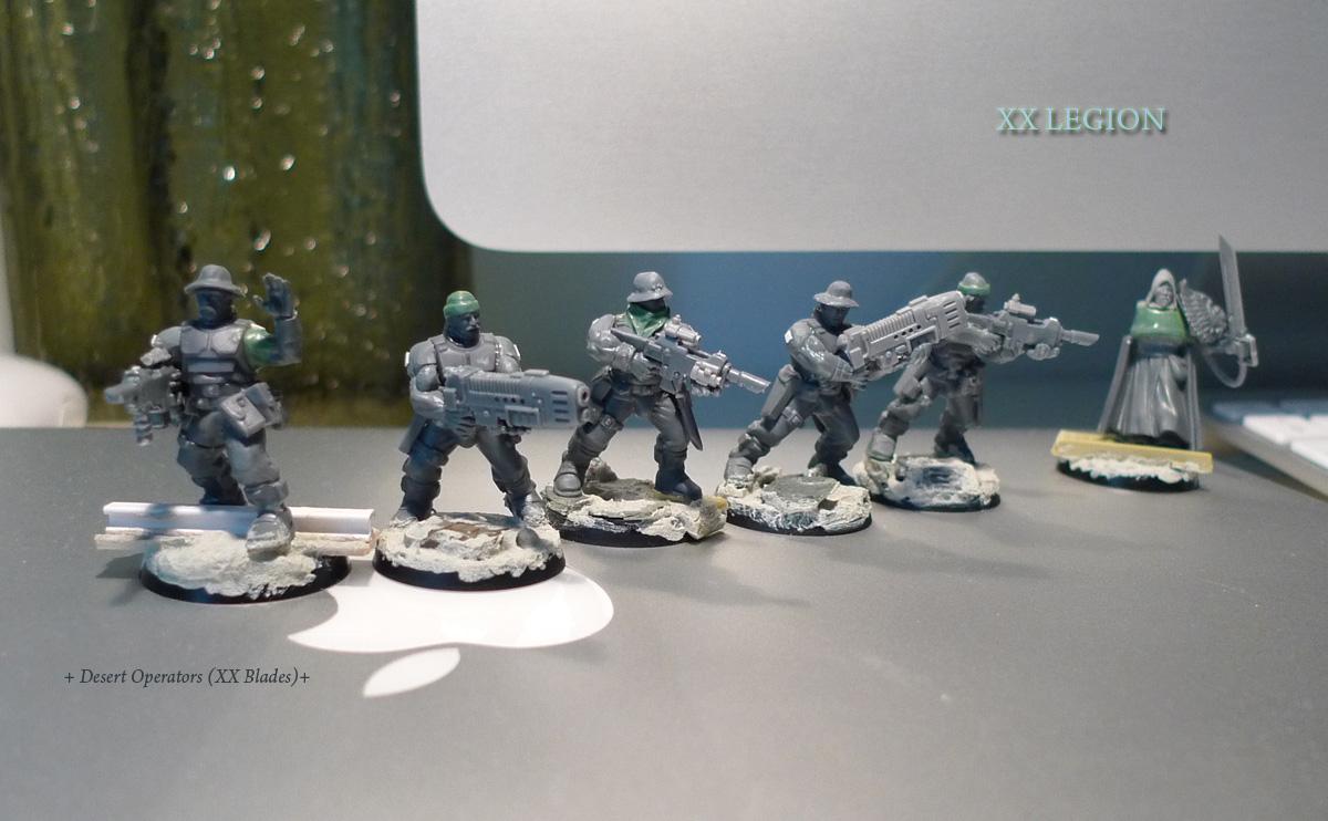Heretic, Imperial Guard, Lost And The Damned, Traitor, True Scale, Veteran