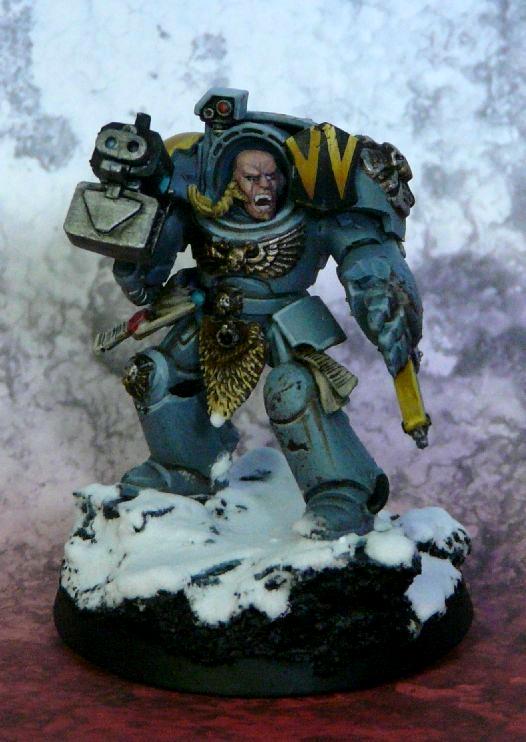 Adeptus Astartes, Space Marines, Space Wolves, Terminator Armor, Wolf Guard