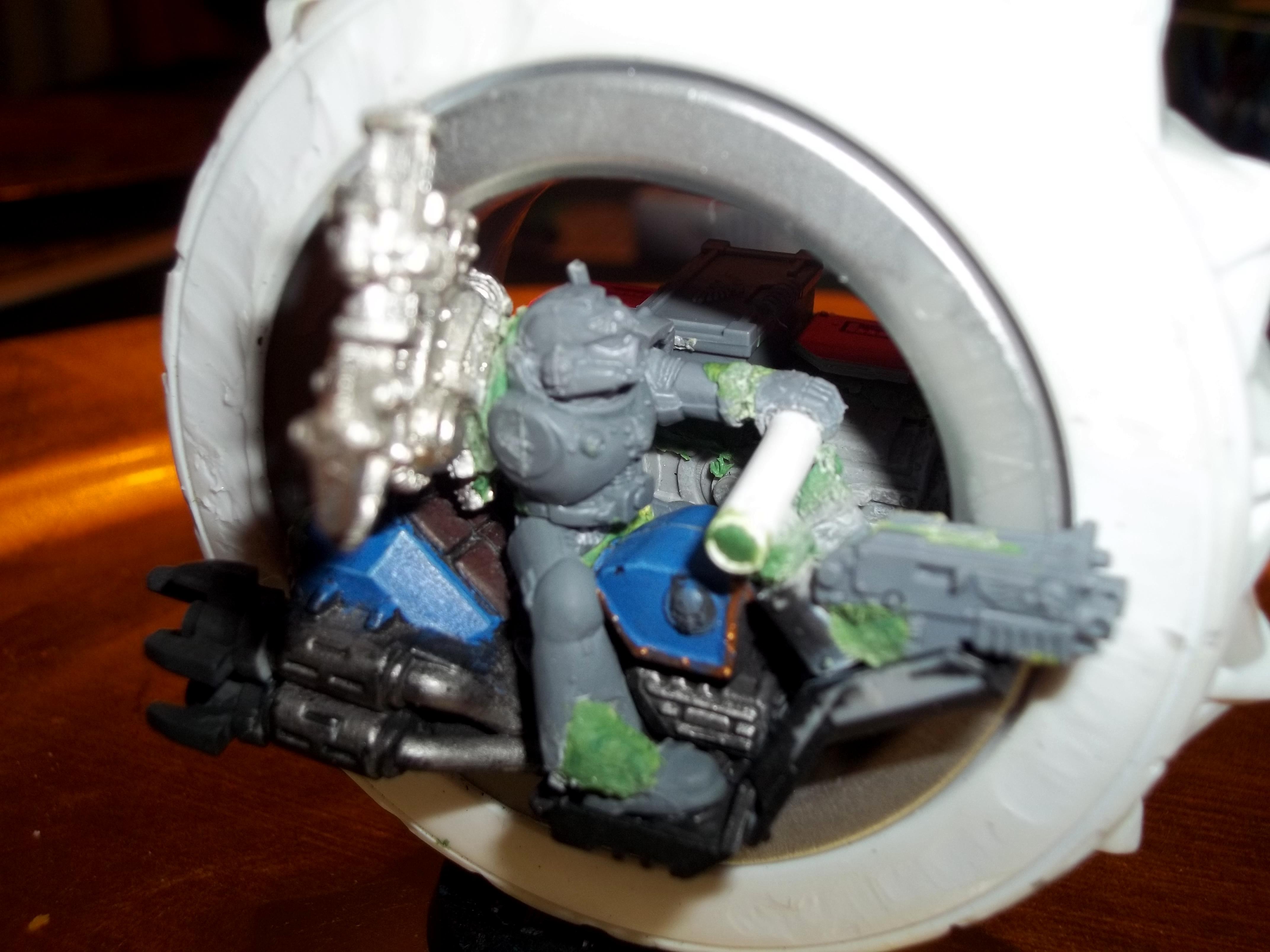Awesome, Bike, Custom, Epic, Monowheel, Techmarine, Unfinished