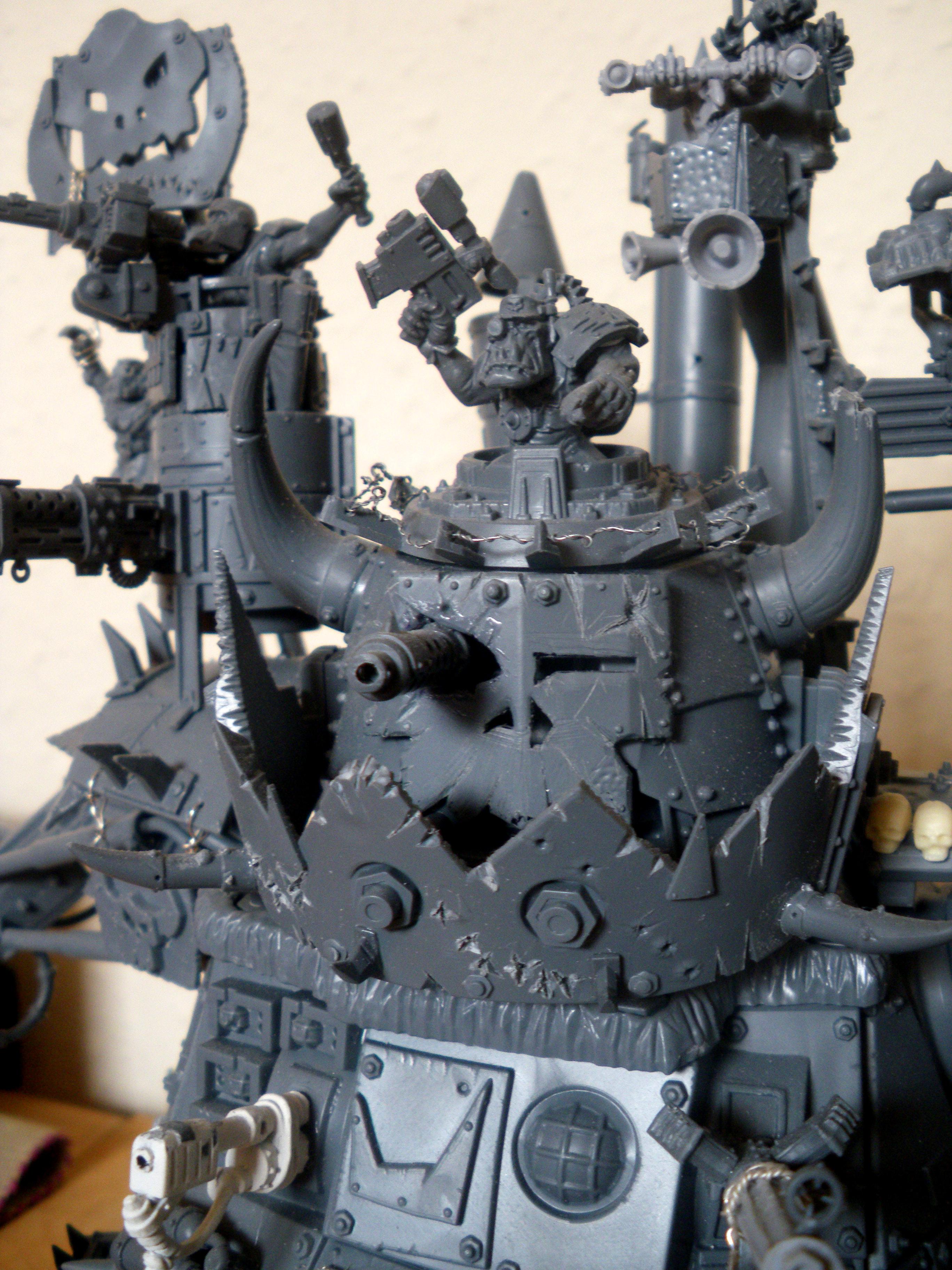 Convershun, Conversion, Grots, Mekboy, Modelling, Orks, Project, Stompa, Work In Progress