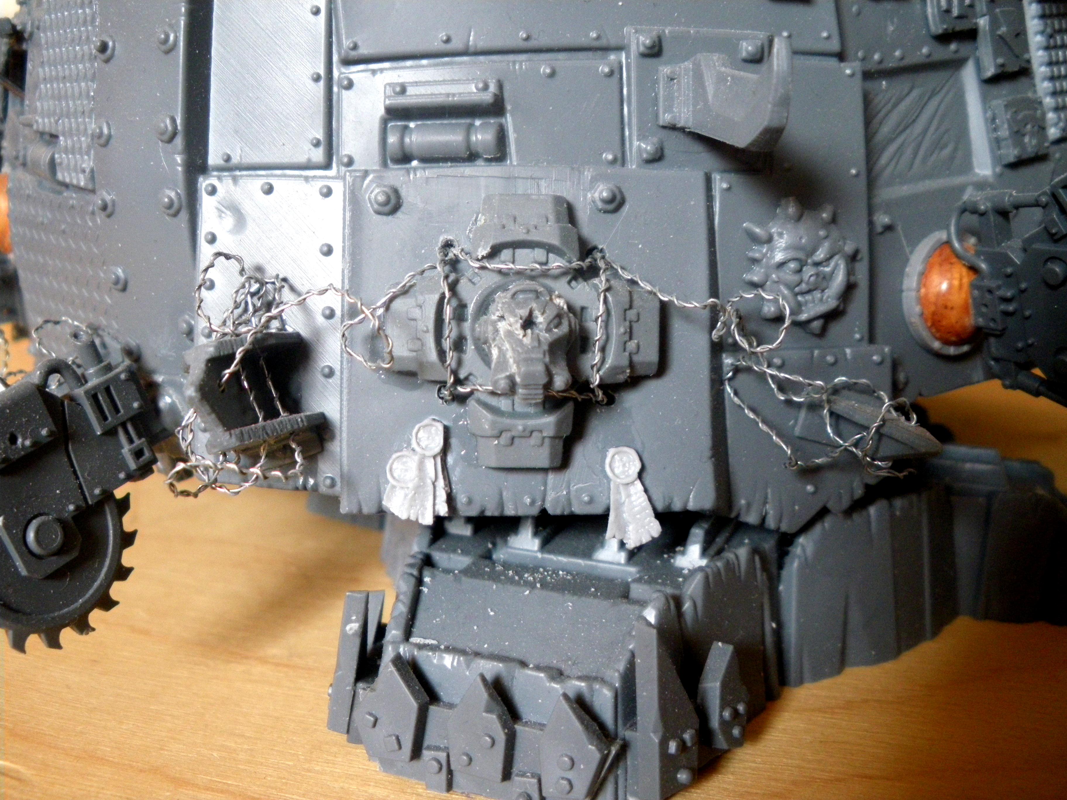 Convershun, Conversion, Grots, Mekboy, Modelling, Orks, Project, Stompa, Work In Progress
