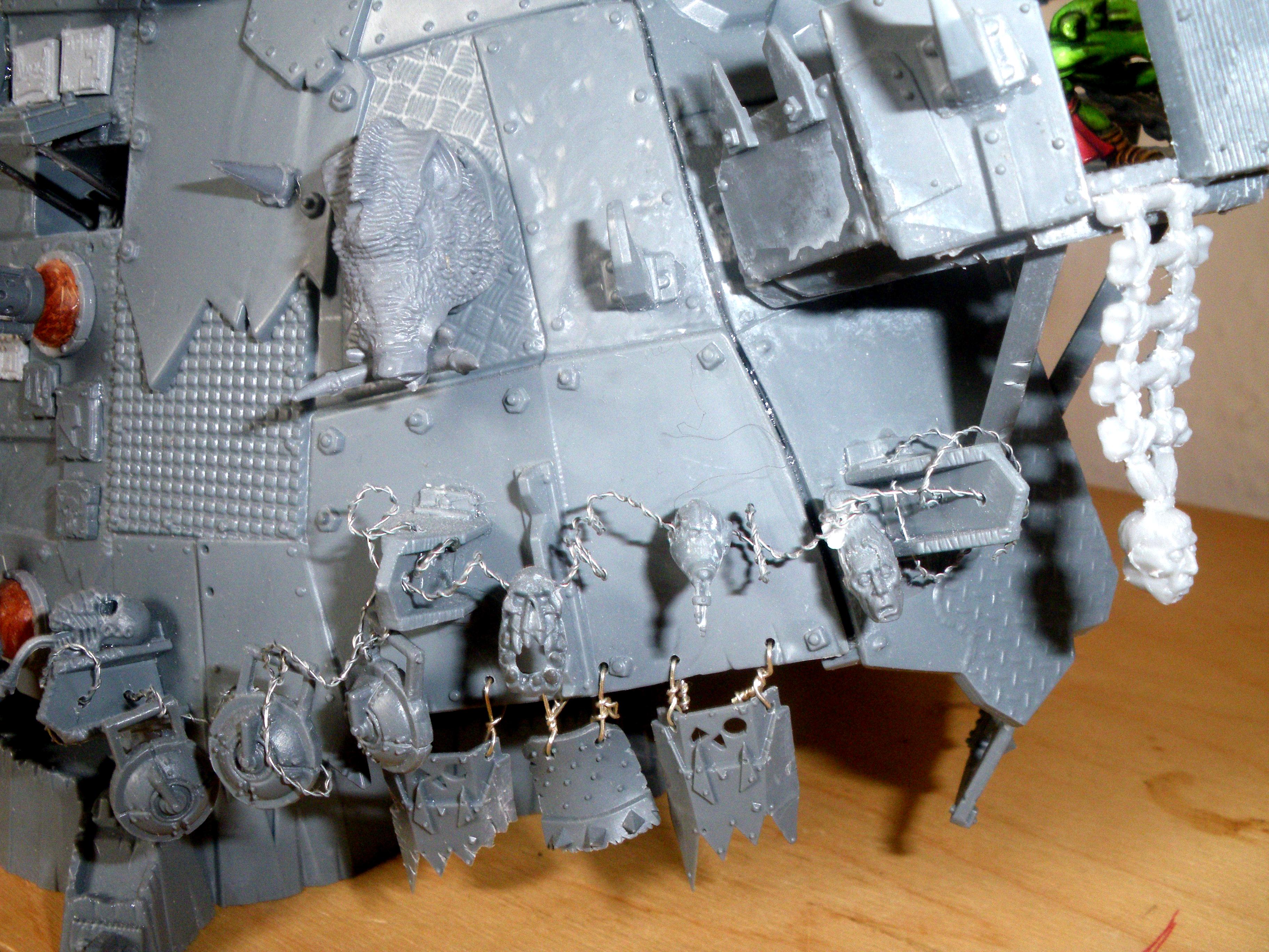 Convershun, Conversion, Grots, Mekboy, Modelling, Orks, Project, Stompa, Work In Progress
