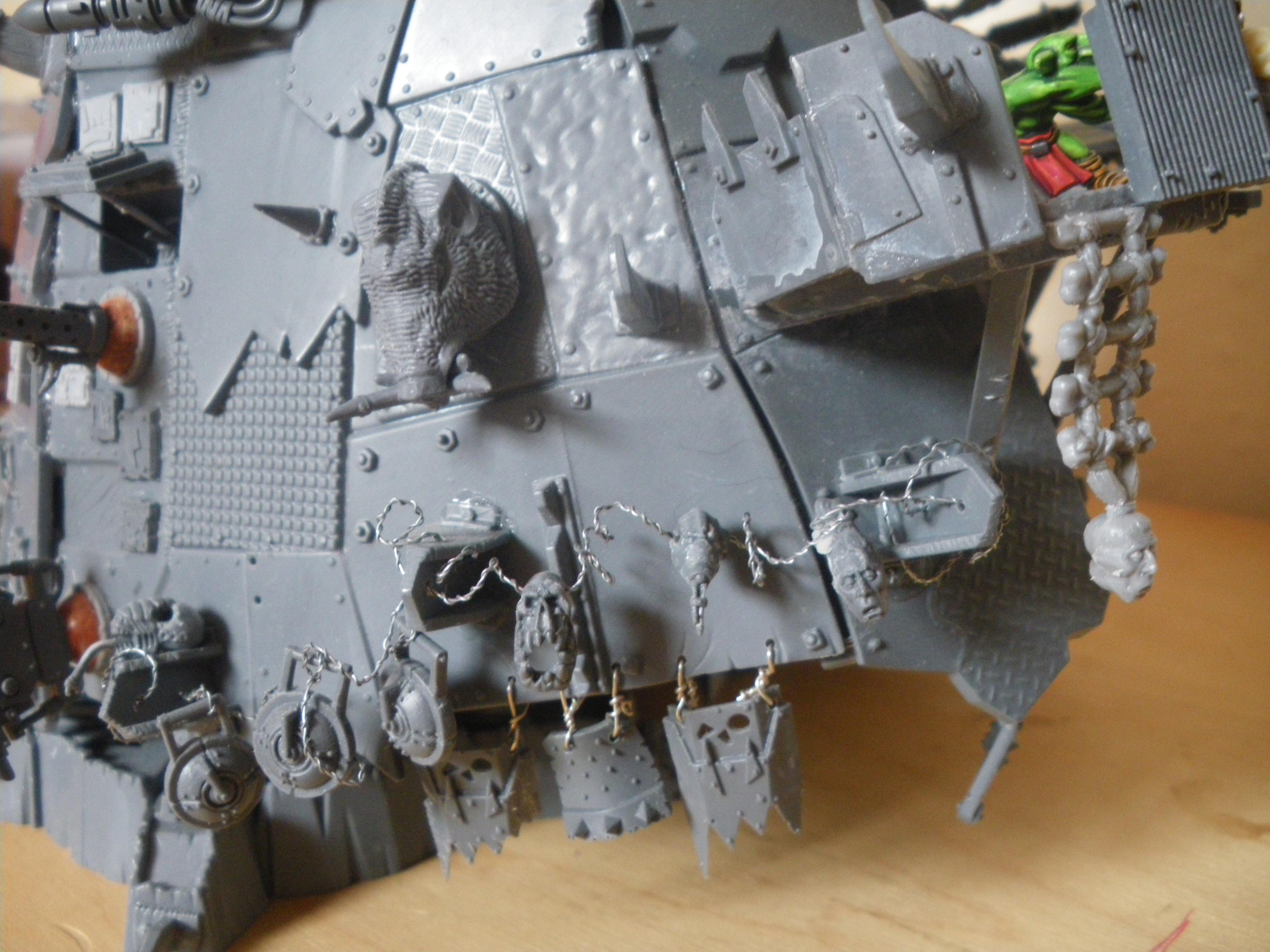 Convershun, Conversion, Grots, Mekboy, Modelling, Orks, Project, Stompa, Work In Progress