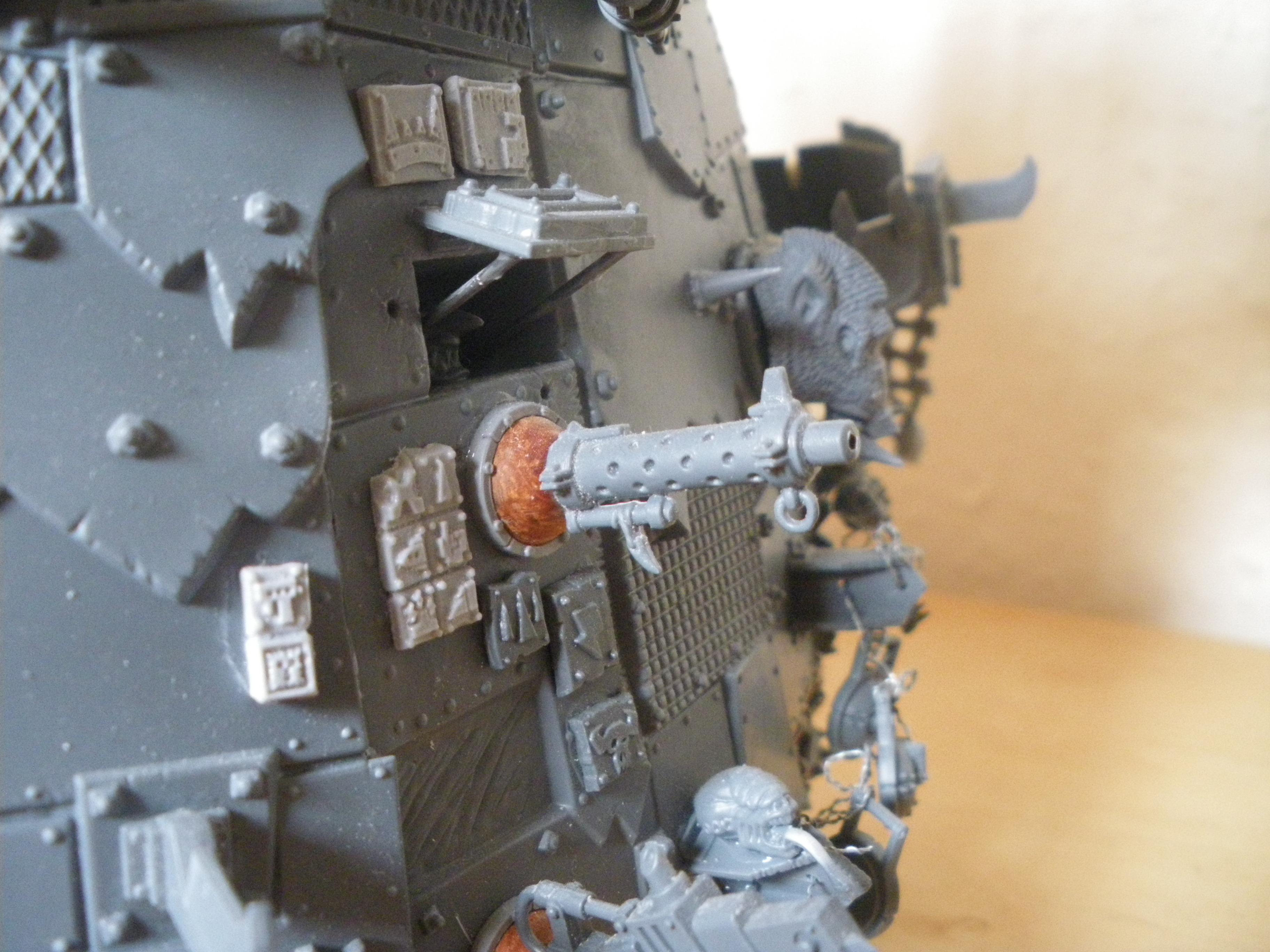 Convershun, Conversion, Grots, Grotz, Orks, Project, Stompa, Work In Progress