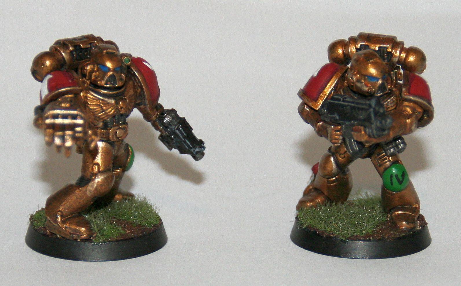 Sergeant, Space Marines, Tactical Squad