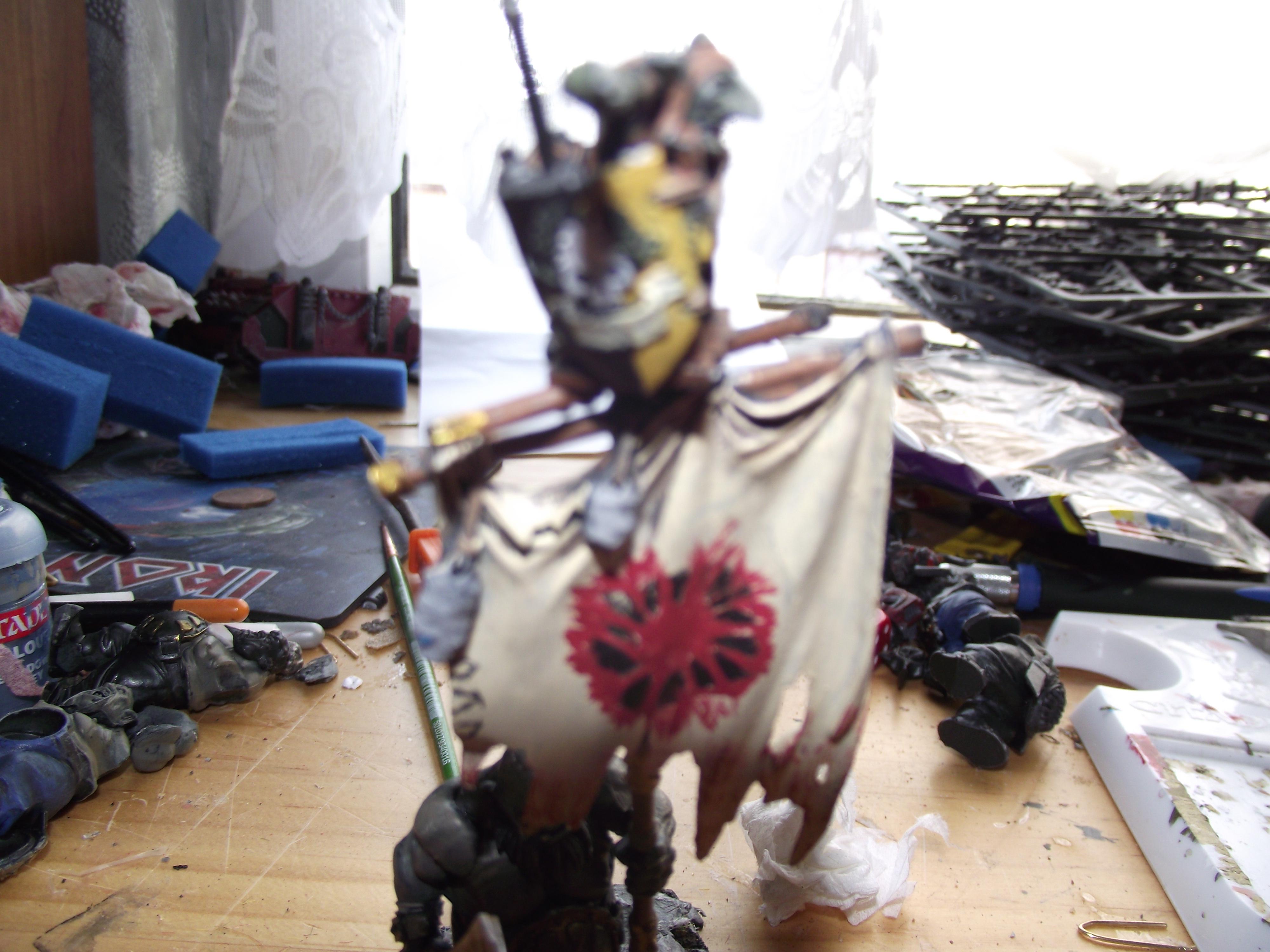 Banner, Gnoblar, Kingdoms, Ogre Kingdoms, Ogres, Snow, Warhammer Fantasy