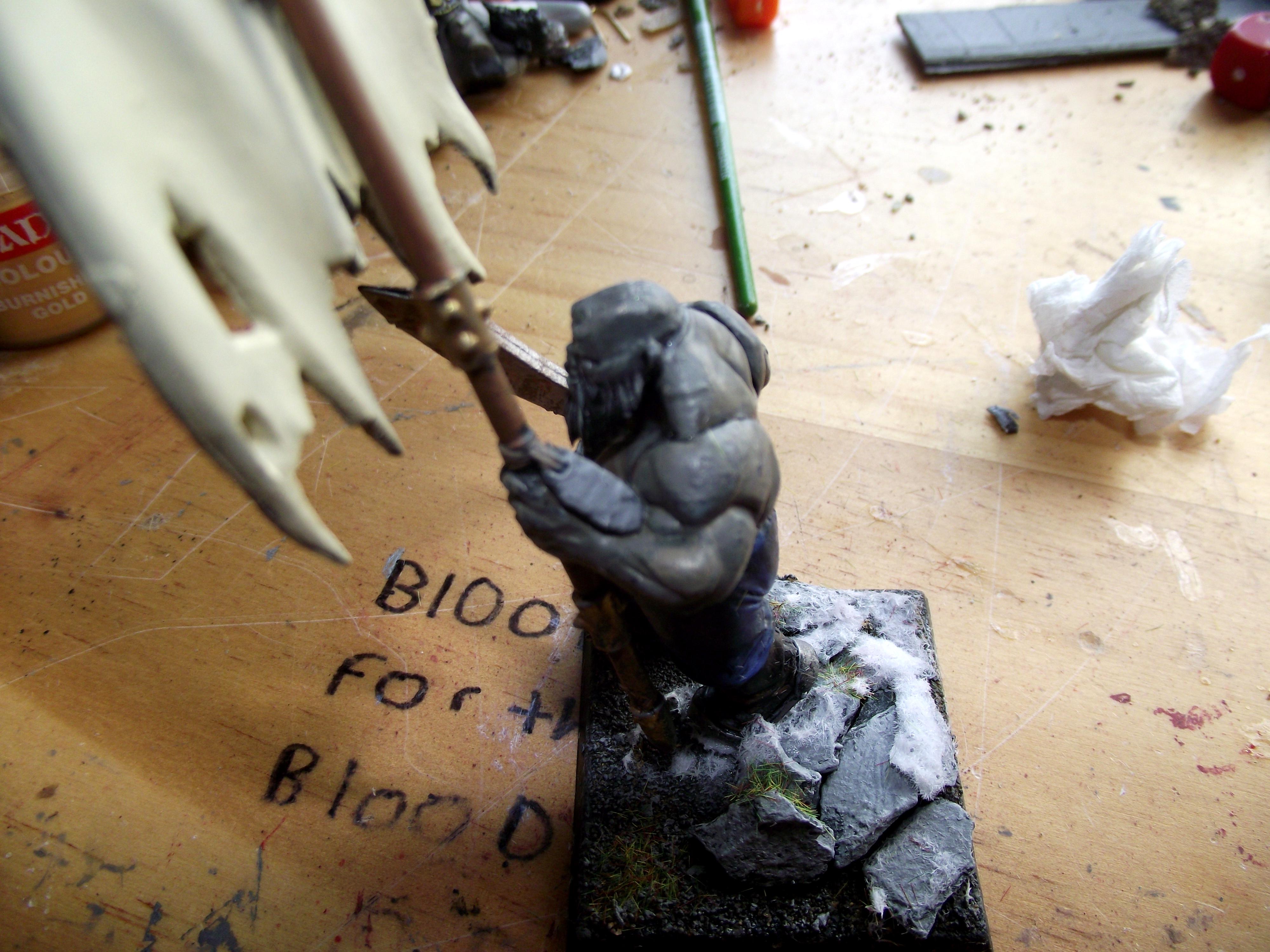 Banner, Gnoblar, Kingdoms, Ogre Kingdoms, Ogres, Snow, Warhammer Fantasy