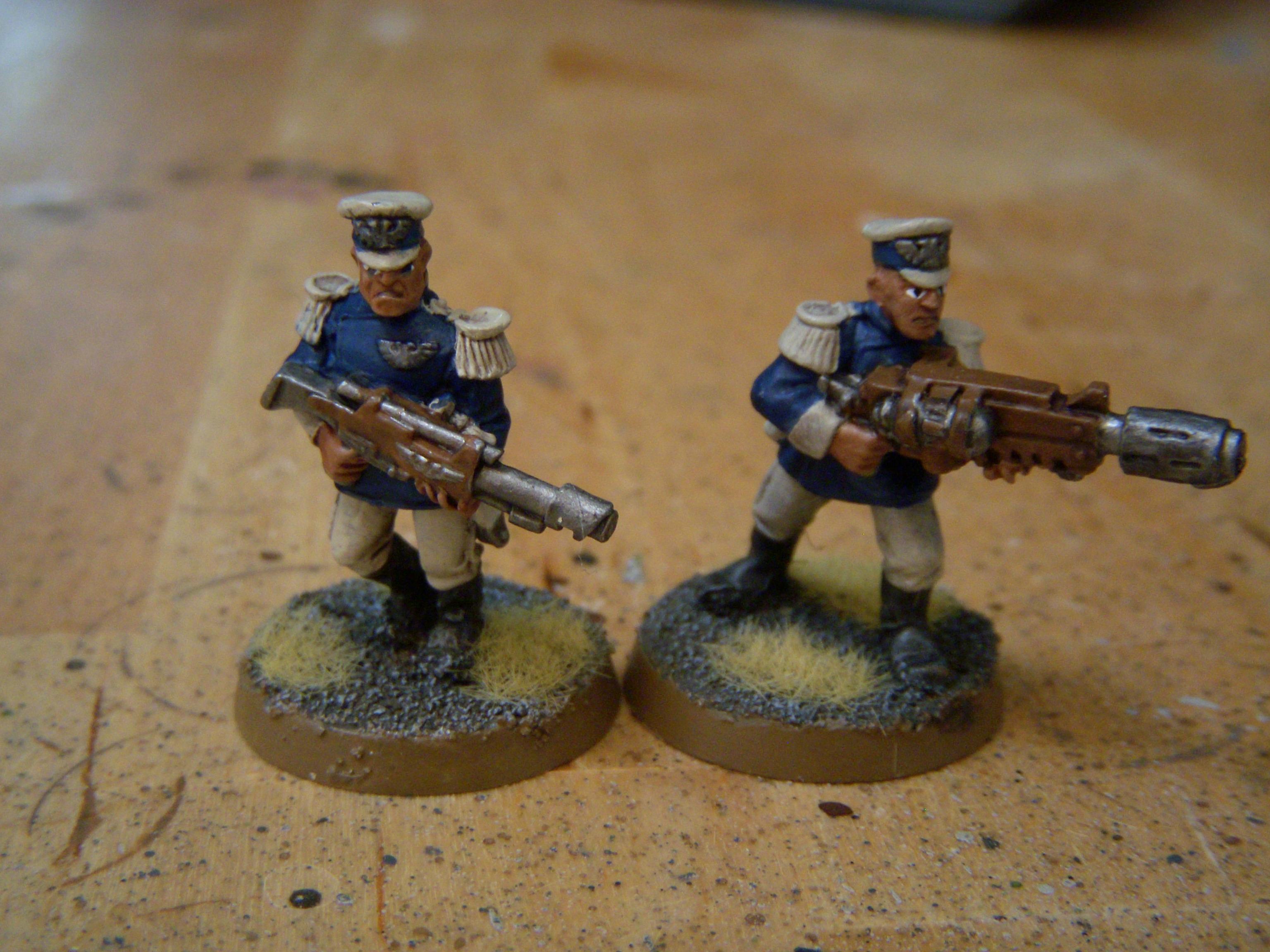 Bad Moon Orks, Imperial Guard Mordian Iron Guard Bad Moon Orks, Mordian Imperial Guard