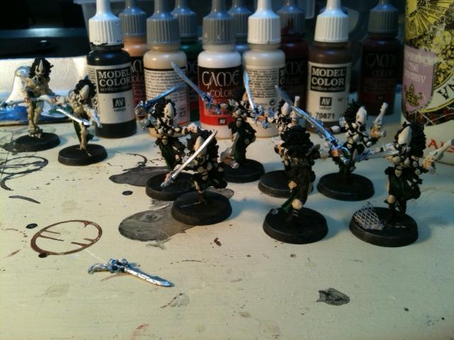Eldar Banshees - WIP