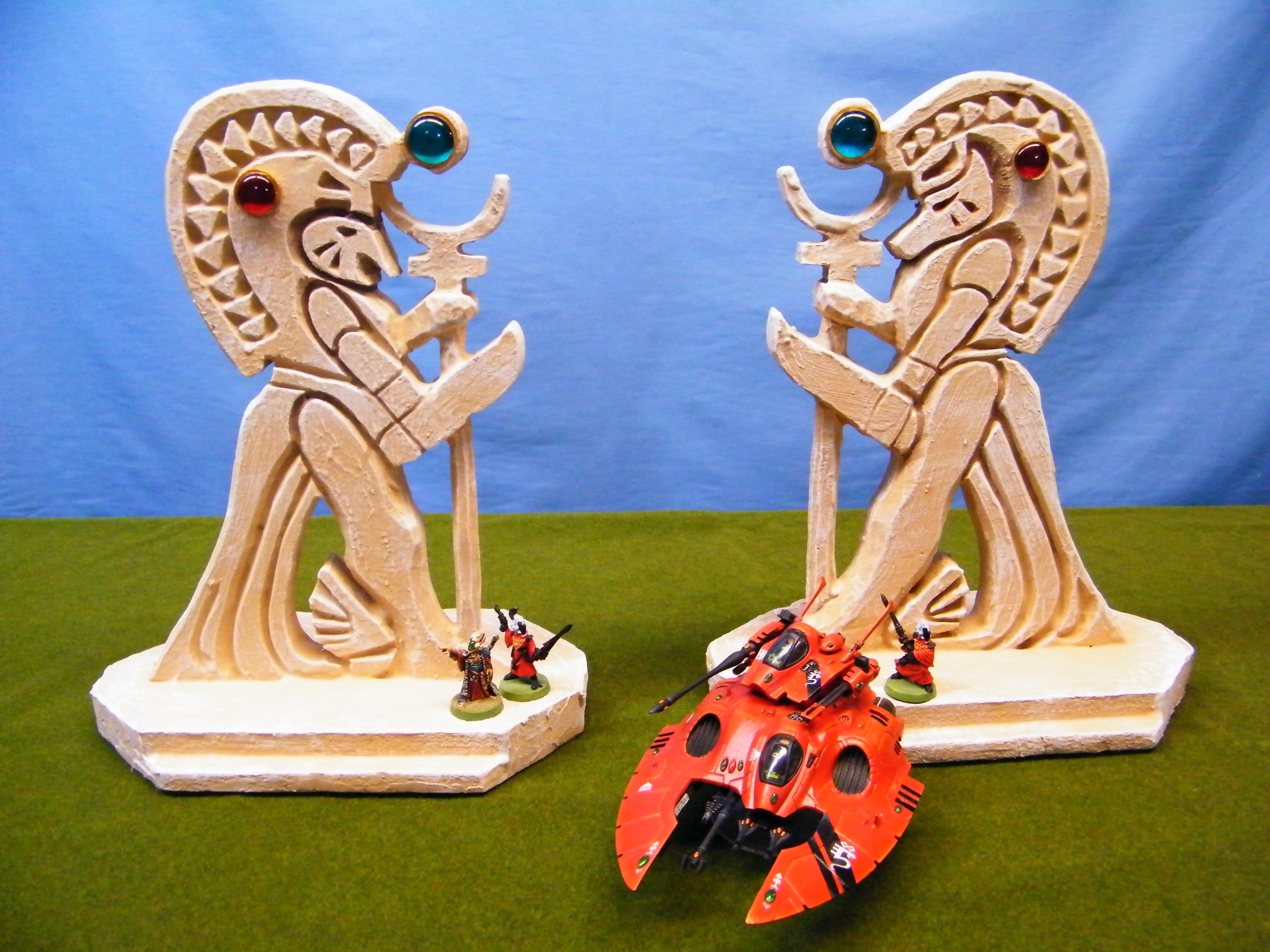 Eldar, Saim-hann, Statues, Terrain, Warhammer 40,000