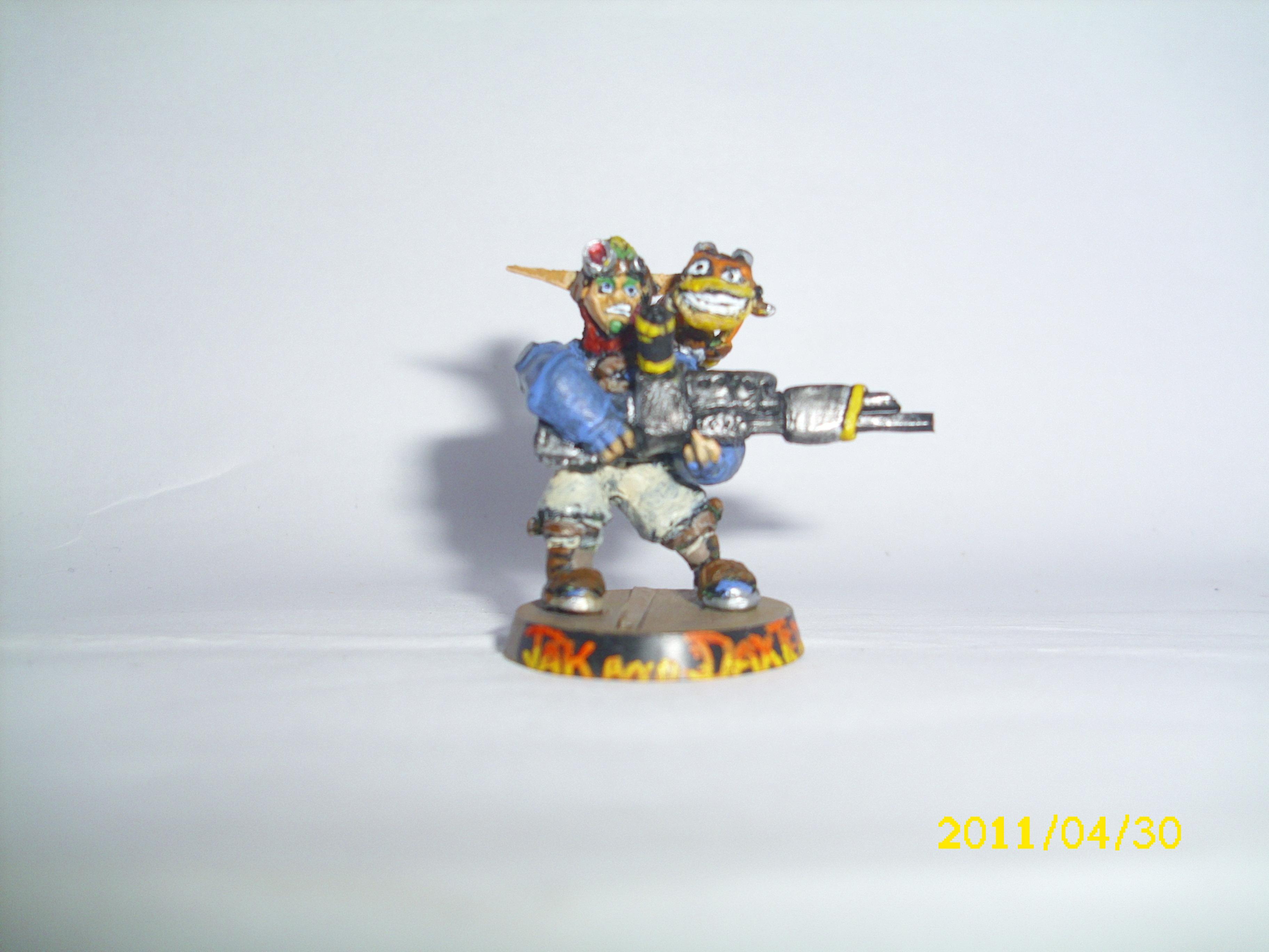 Daxter, Fan Art, Fan-made Model, Jak, Jak And Daxter, Warhammer 40,000, Warhammer Fantasy
