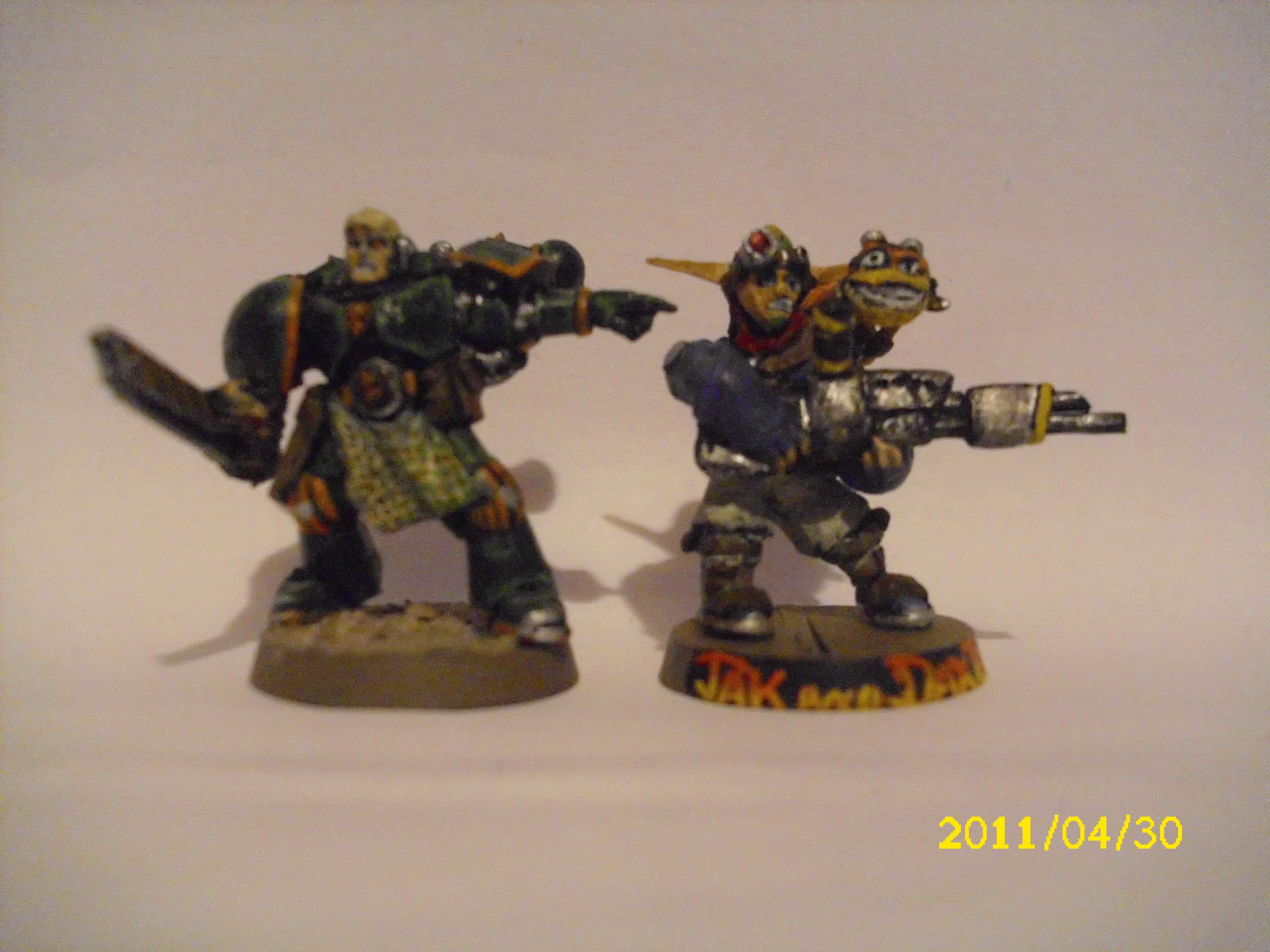 Daxter, Fan Art, Fan-made Model, Jak, Jak And Daxter, Warhammer 40,000, Warhammer Fantasy