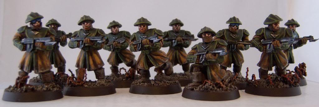 Adeptus Militarum, Imperial Guard, Trenchers, Troll Forged, Warhammer 40,000