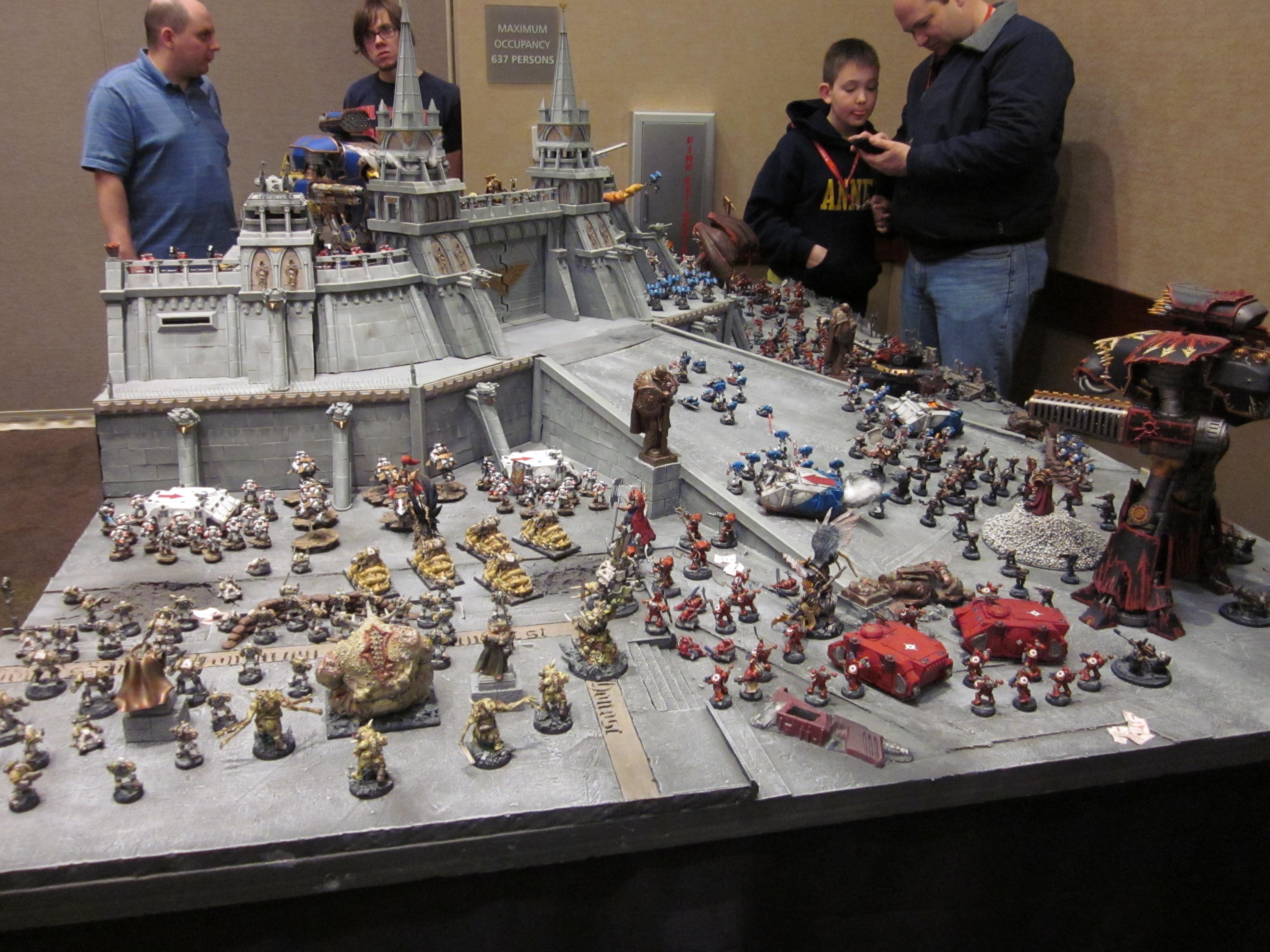 Adepticon 2011, Chaos, Forge World, Great Unclean One, Nurgle Greater Daemon, Space Marines