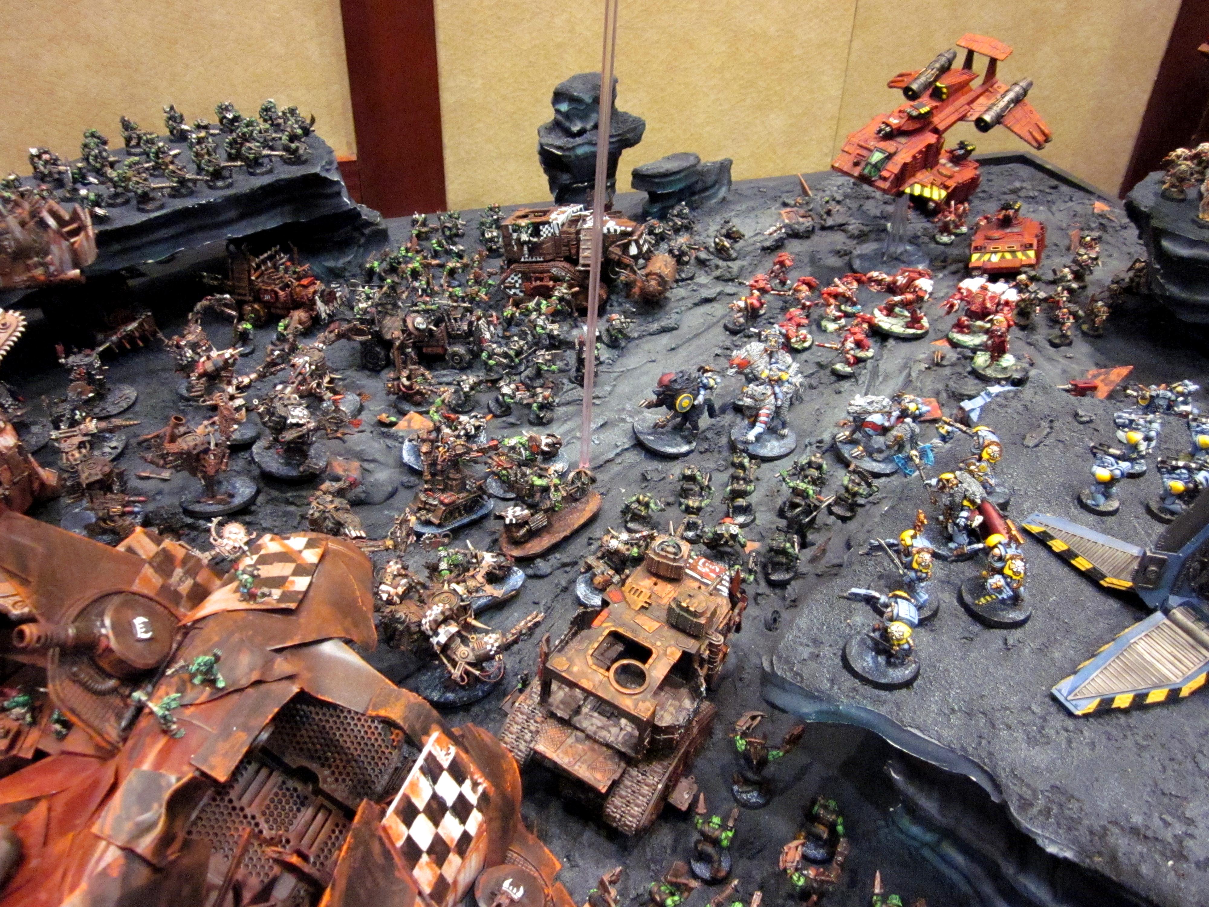 Adepticon 2011, Blood Angels, Orks, Space Wolves