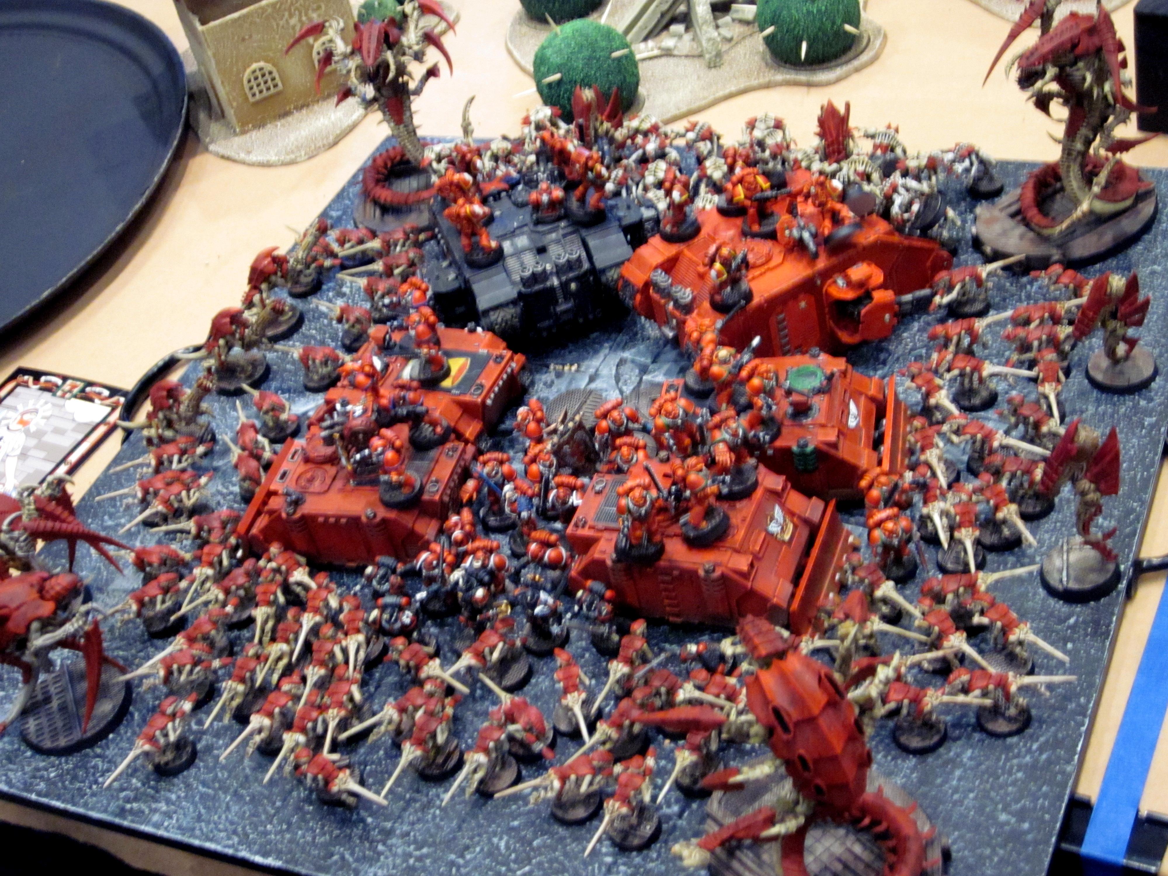 Adepticon 2011, Battle, Blood Angels, Space Marines, Tyranids, Warhammer 40,000