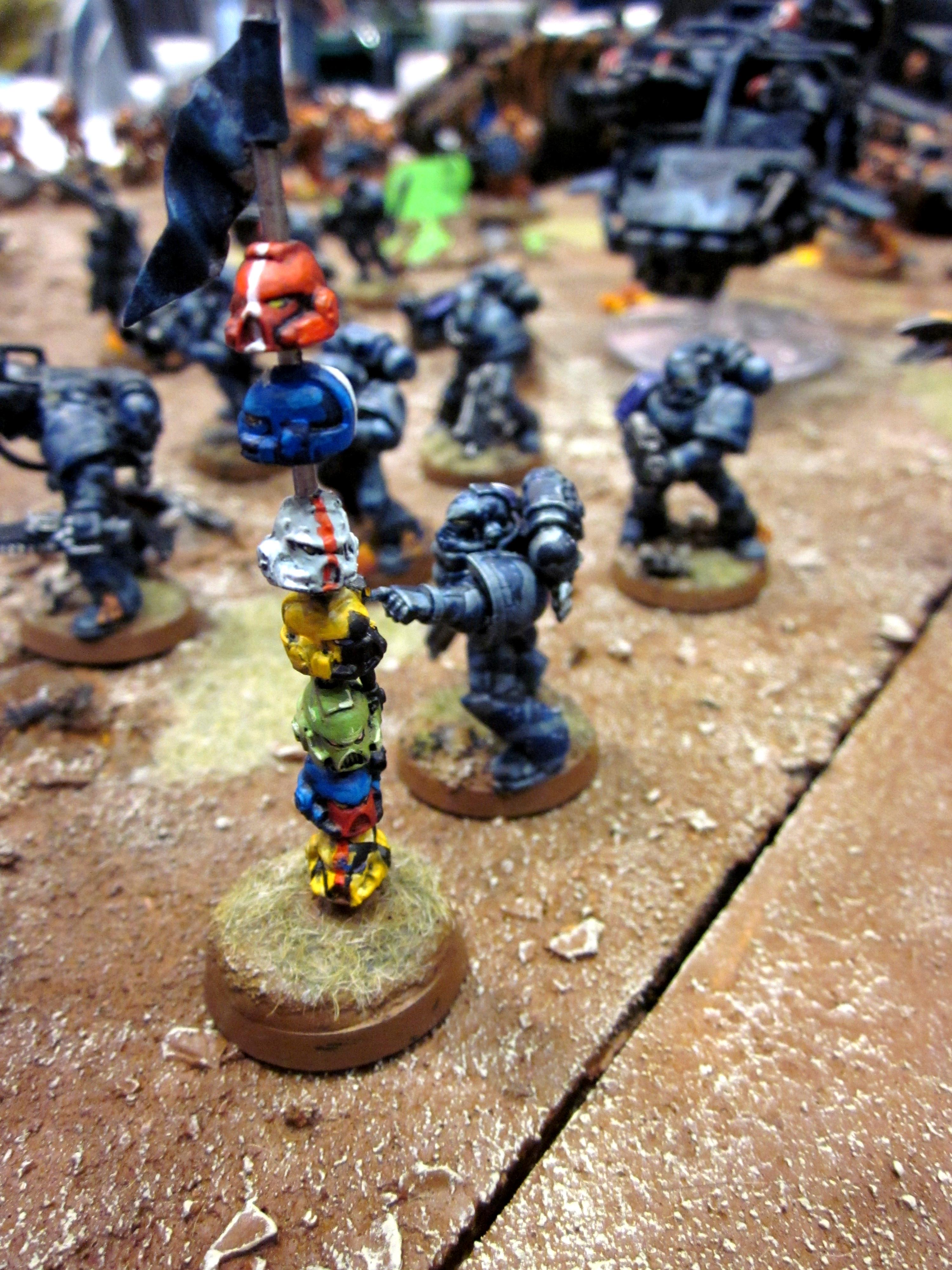 Adepticon 2011, Badab Wars, Executioners, Objective Marker, Space Marines, Warhammer 40,000