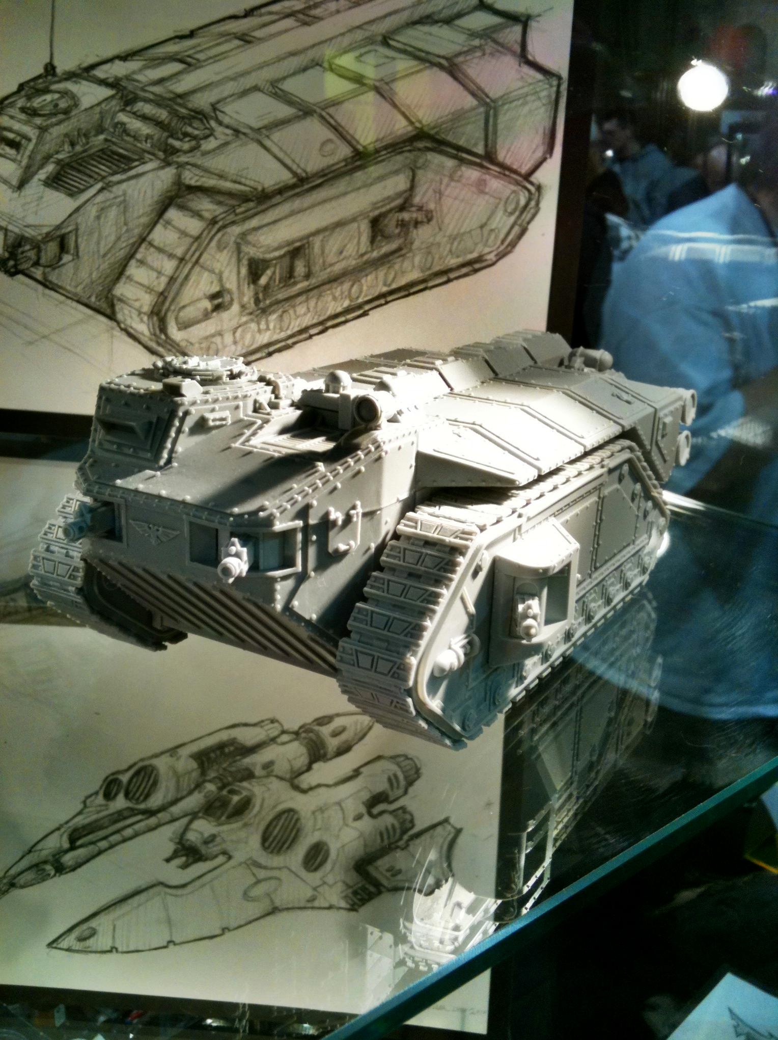 Bunker, Copyright Games Workshop, Forge World, Imperial Guard, Imperial Guard Tank, Tank