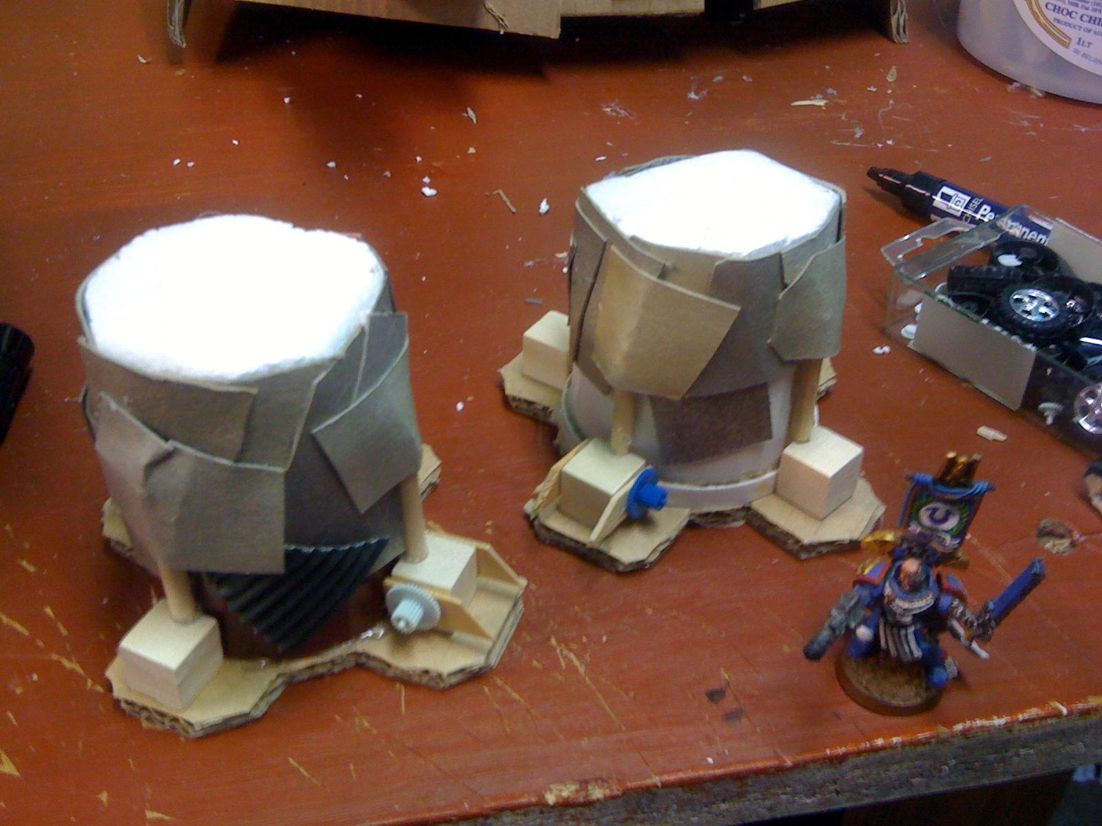STOMPY FEET - I've now decided that these will need to be MUCH bigger and MUCH stompier