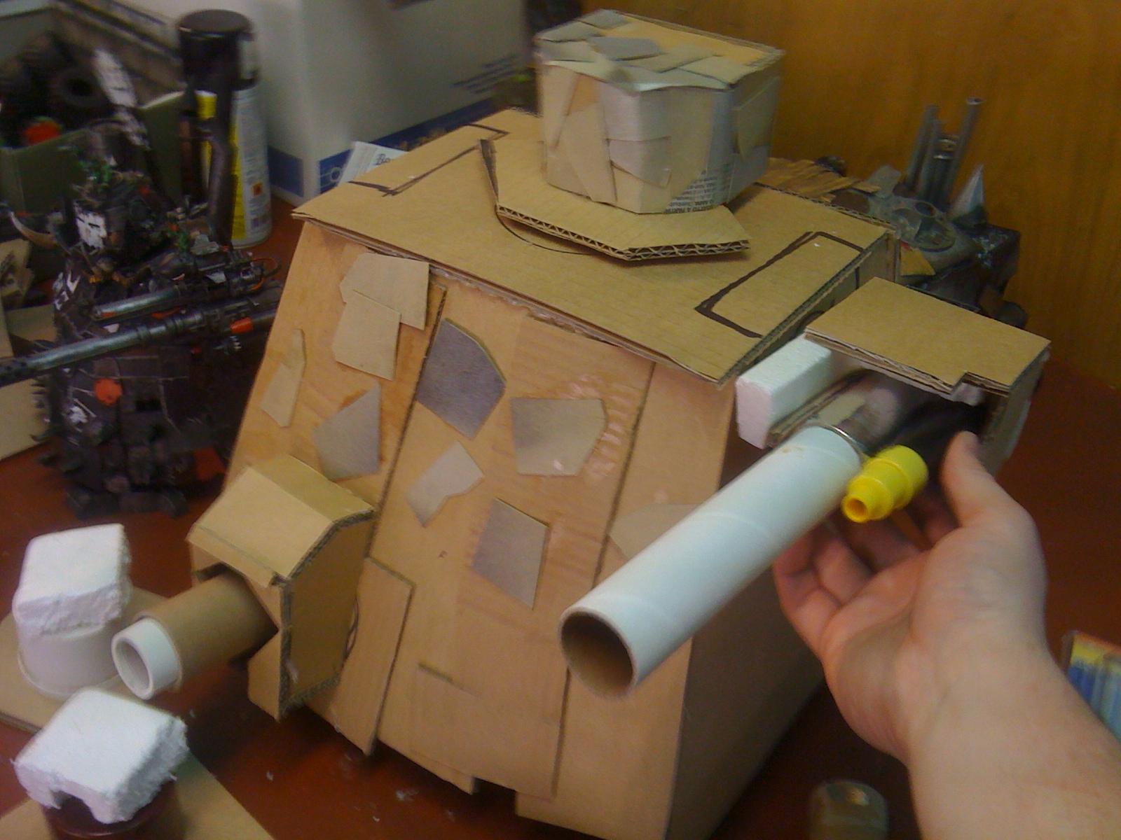 Testing the proportion in this shot by adding the head and holding the gun arm in place. Decisions decisions