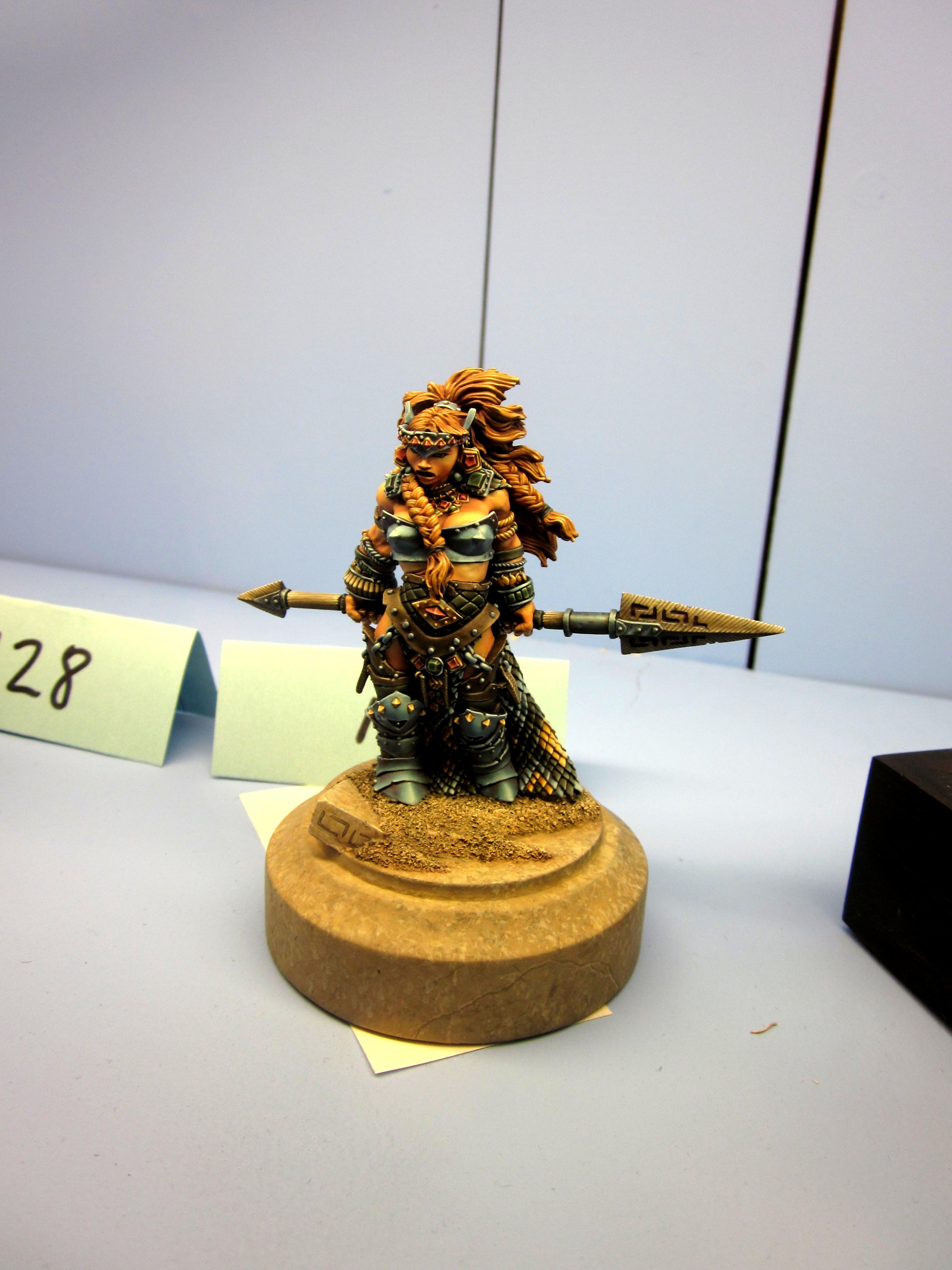 54mm, Adepticon 2011, Fire Giant, Freehand, Reaper Miniatures, Woman