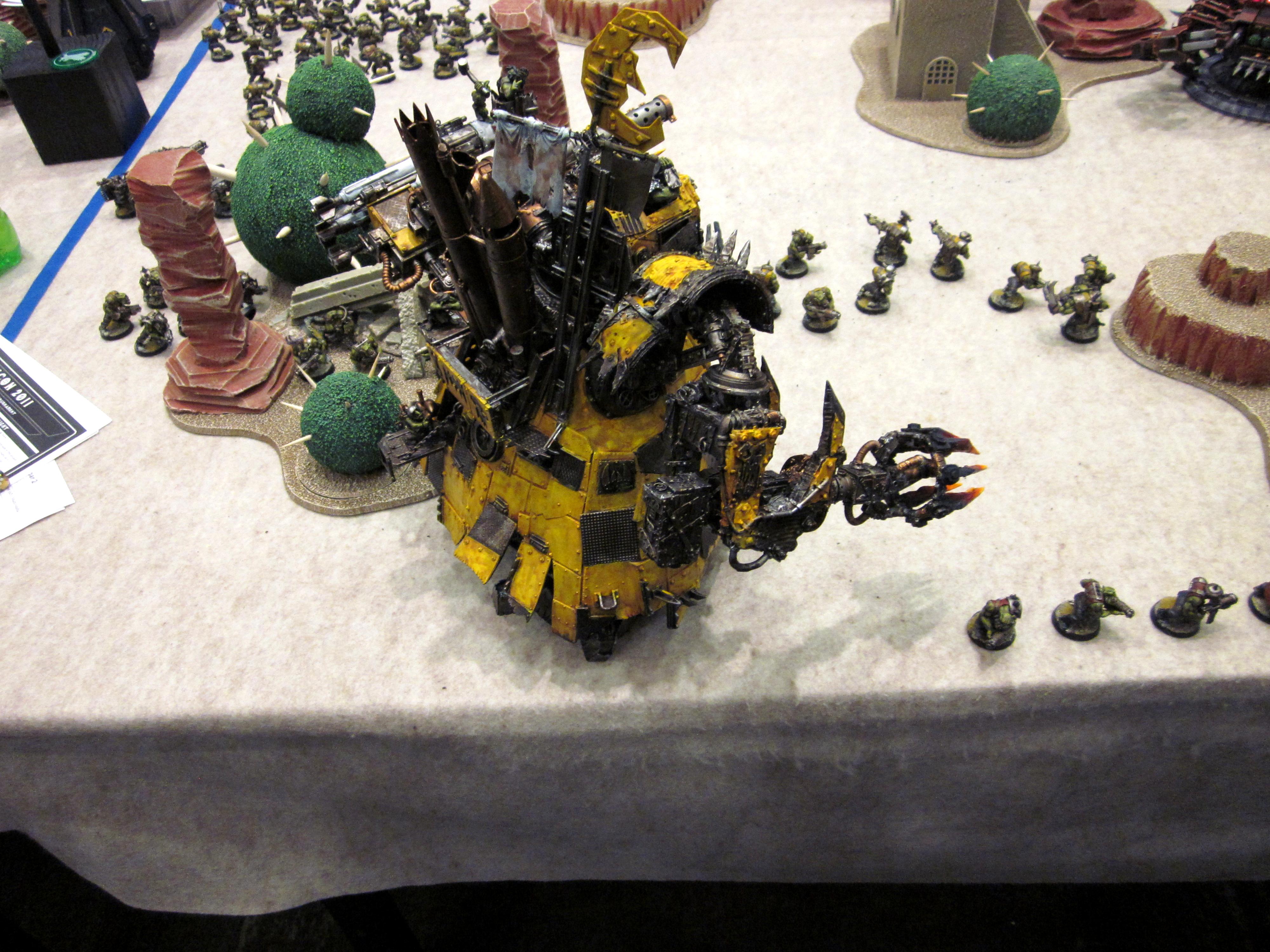 Adepticon 2011, Forge World, Liftadroppa, Orks, Stompa, Warhammer 40,000