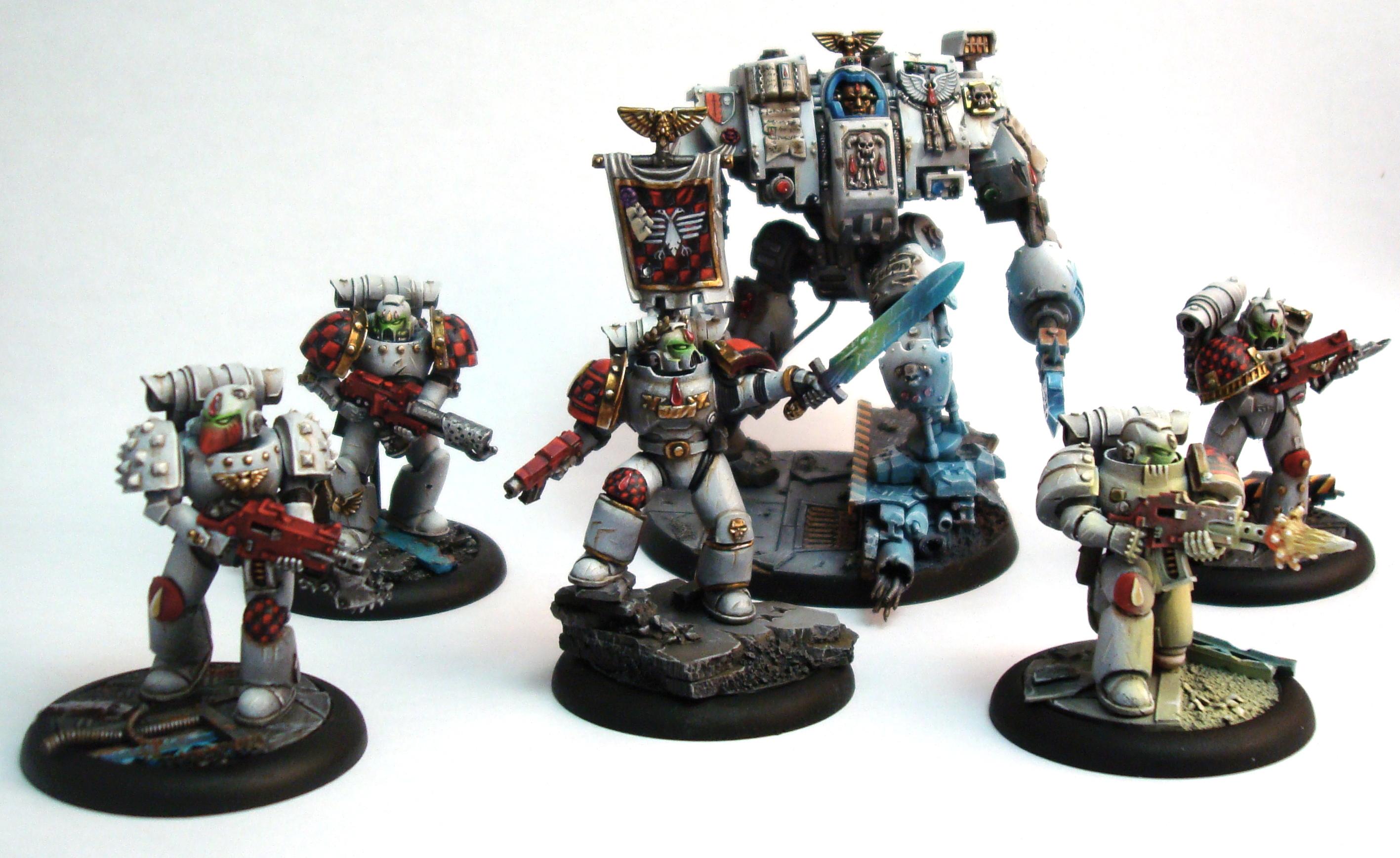 Cinematic Effects, Object Source Lighting, Space Marines, True Scale, Warhammer 40,000