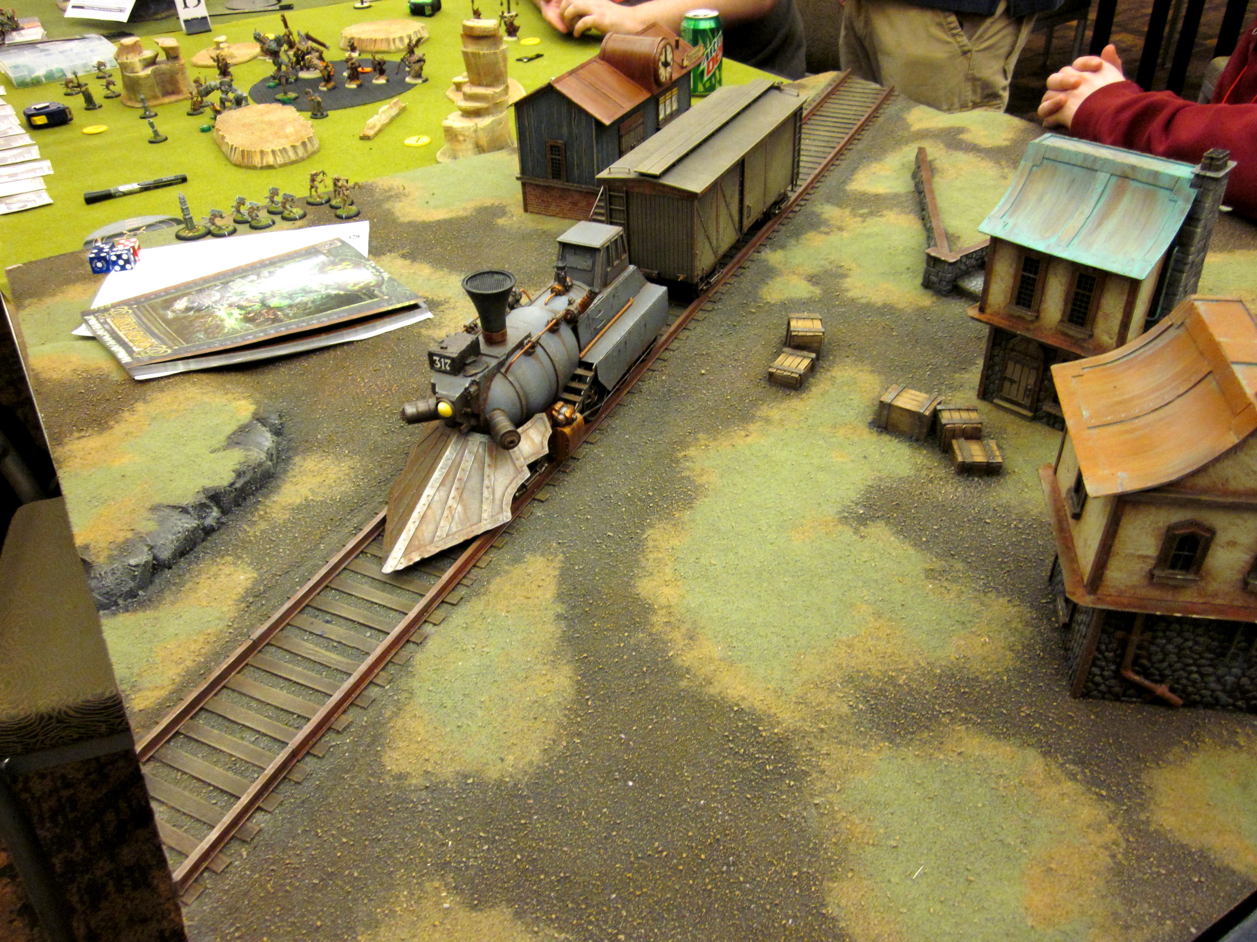 Adepticon 2011, Steampunk, Train