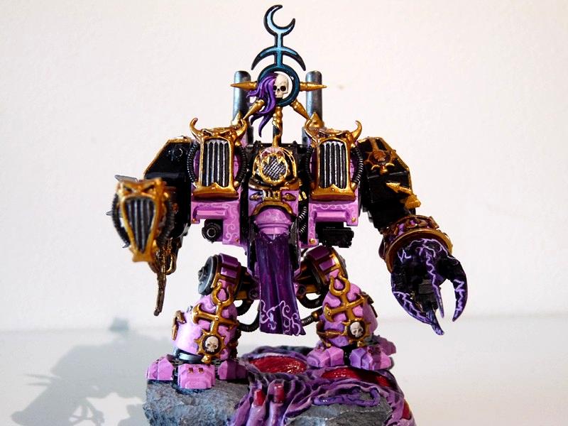 Chaos, Chaos Space Marines, Conversion, Dreadnought, Emperor's Children, Slaanesh