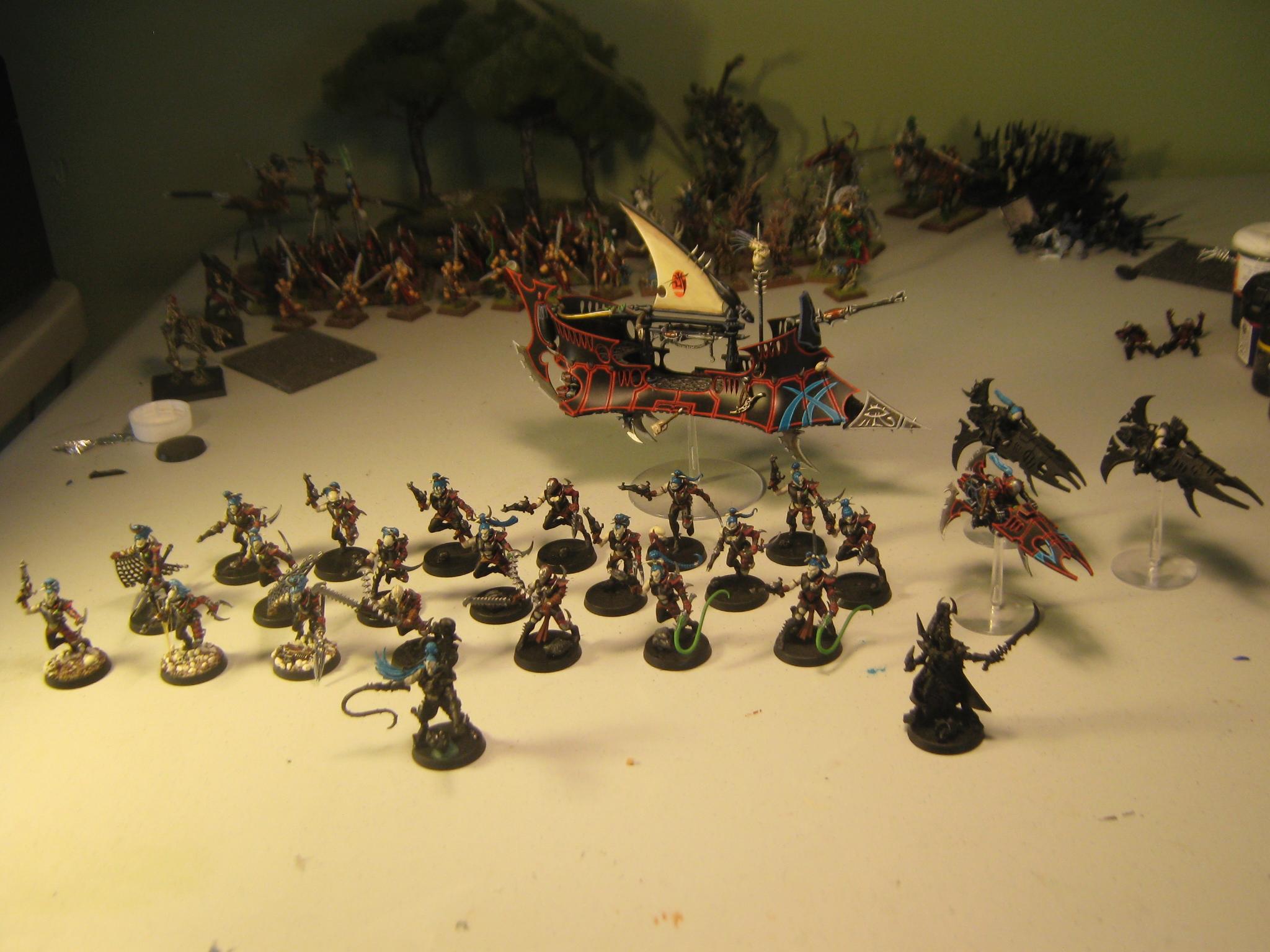 Archon, Dark, Dark Eldar, Eldar, Jetbike, Raider, Reavers, Succubus, Warhammer 40,000, Warhammer Fantasy, Wyches