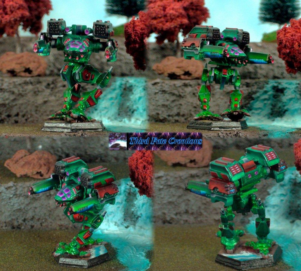 Airbrushed, Epic, Iron Wind Metals, Madcat, Mech Warrior, Thirdfatecreations