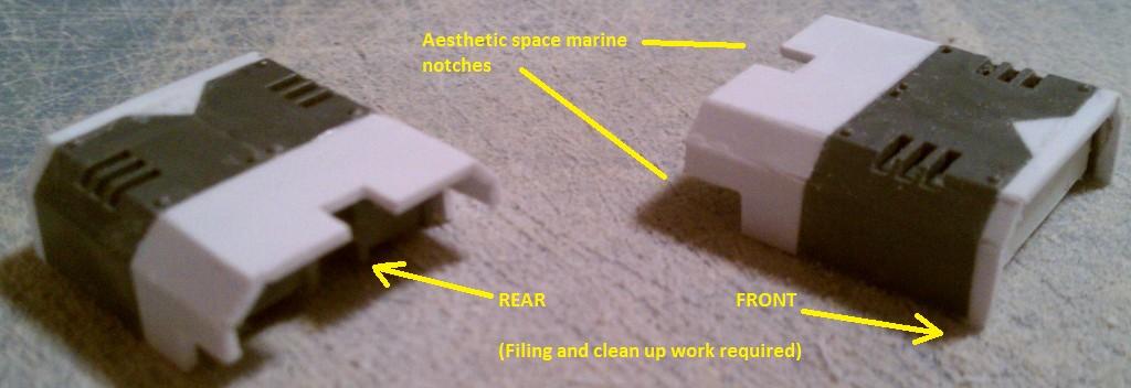 Turret Main Armor Housing with Rear Plates